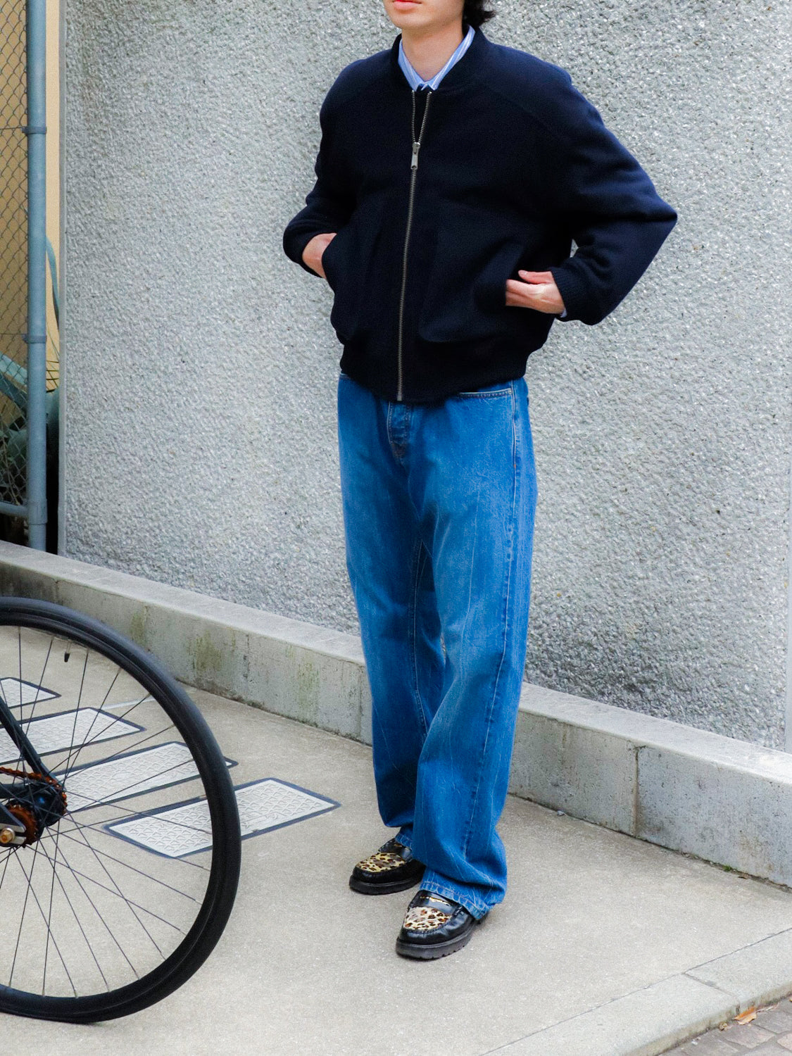 SUNFLOWER WOOL BOMBER