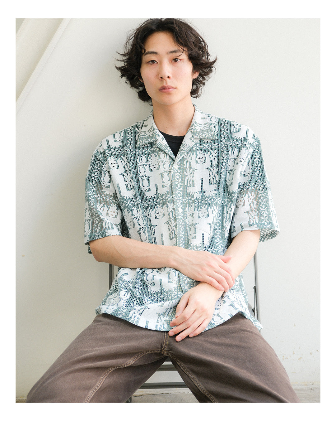 OC H/S SHIRTS “AMULET LACE”