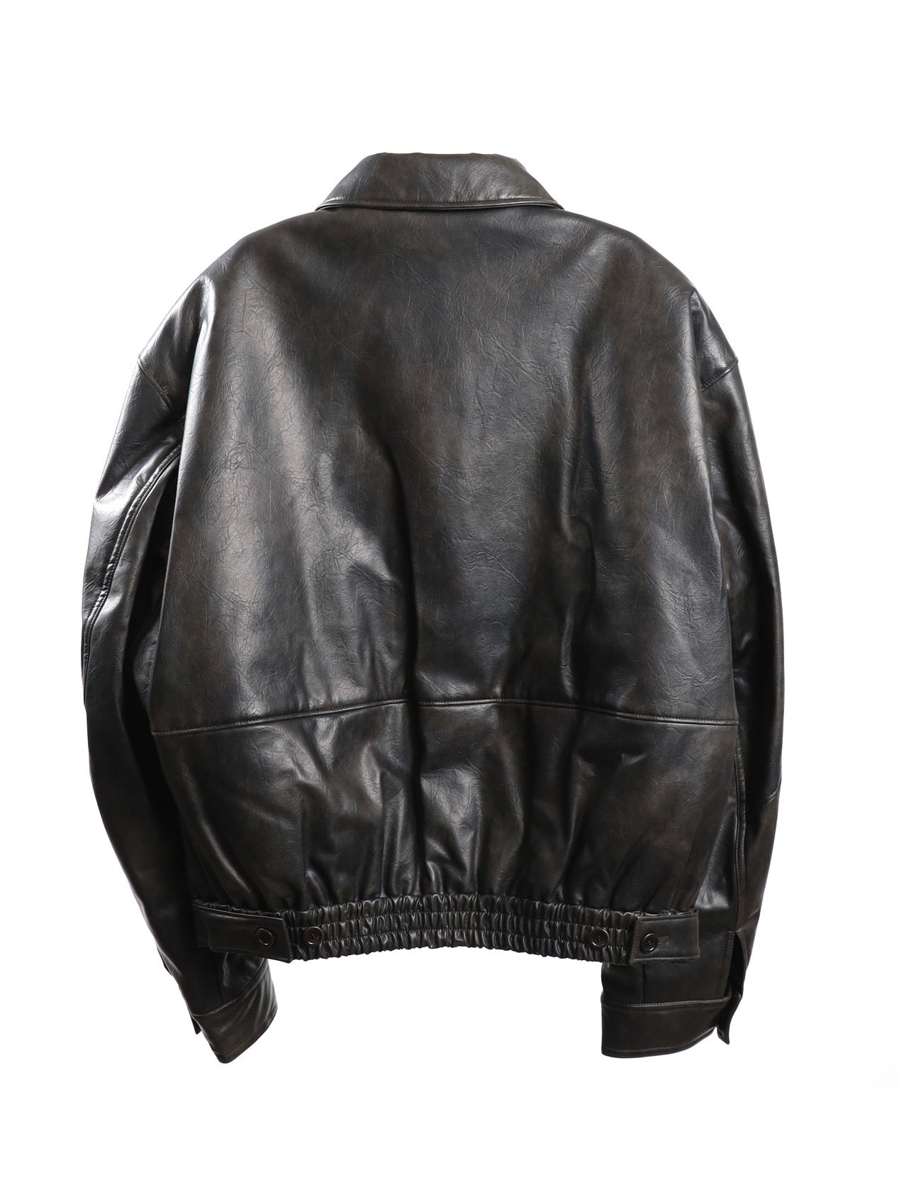 VEGAN LEATHER BLOUSON