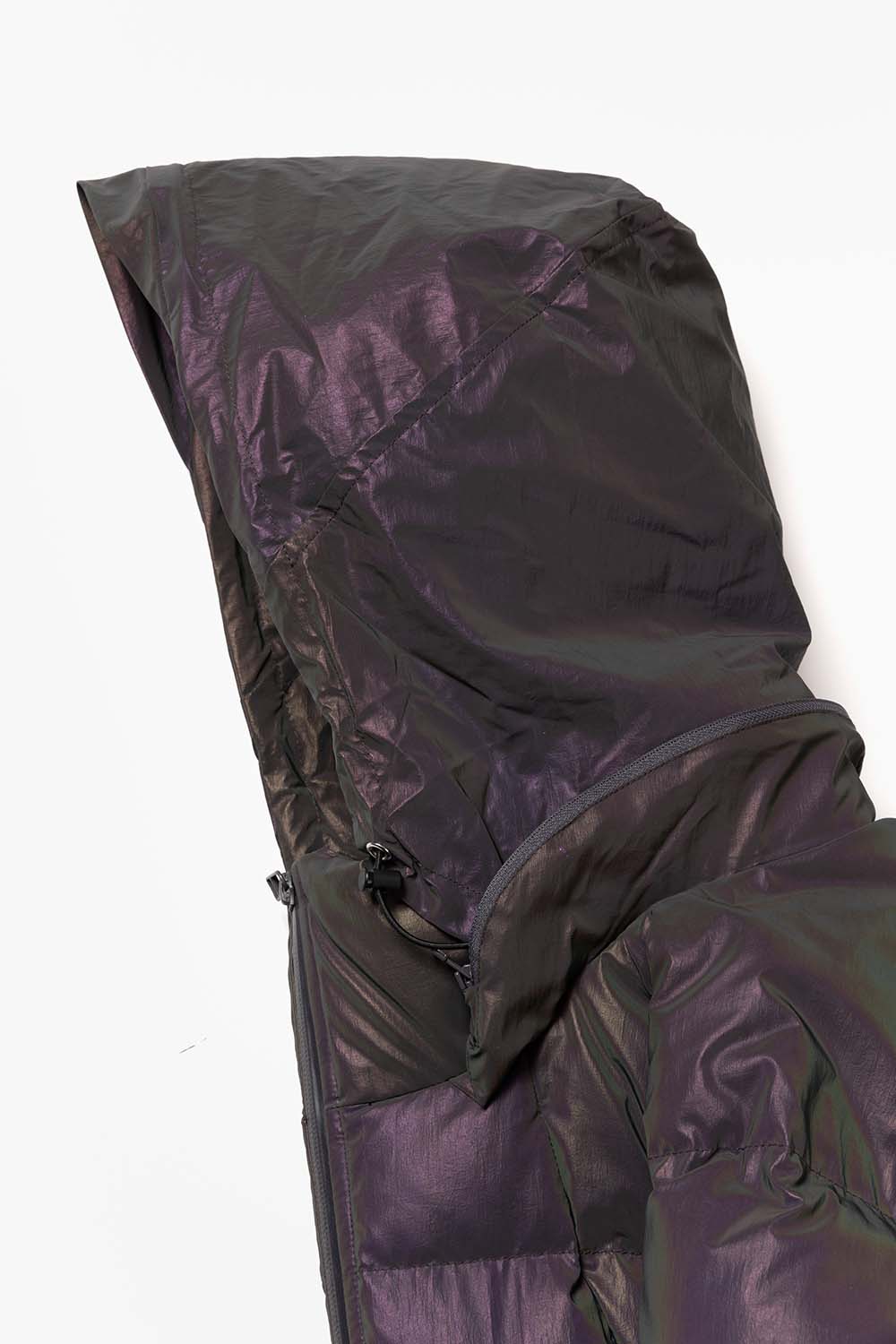 CURVY DOWN JACKET HOLO REFLECTIVE