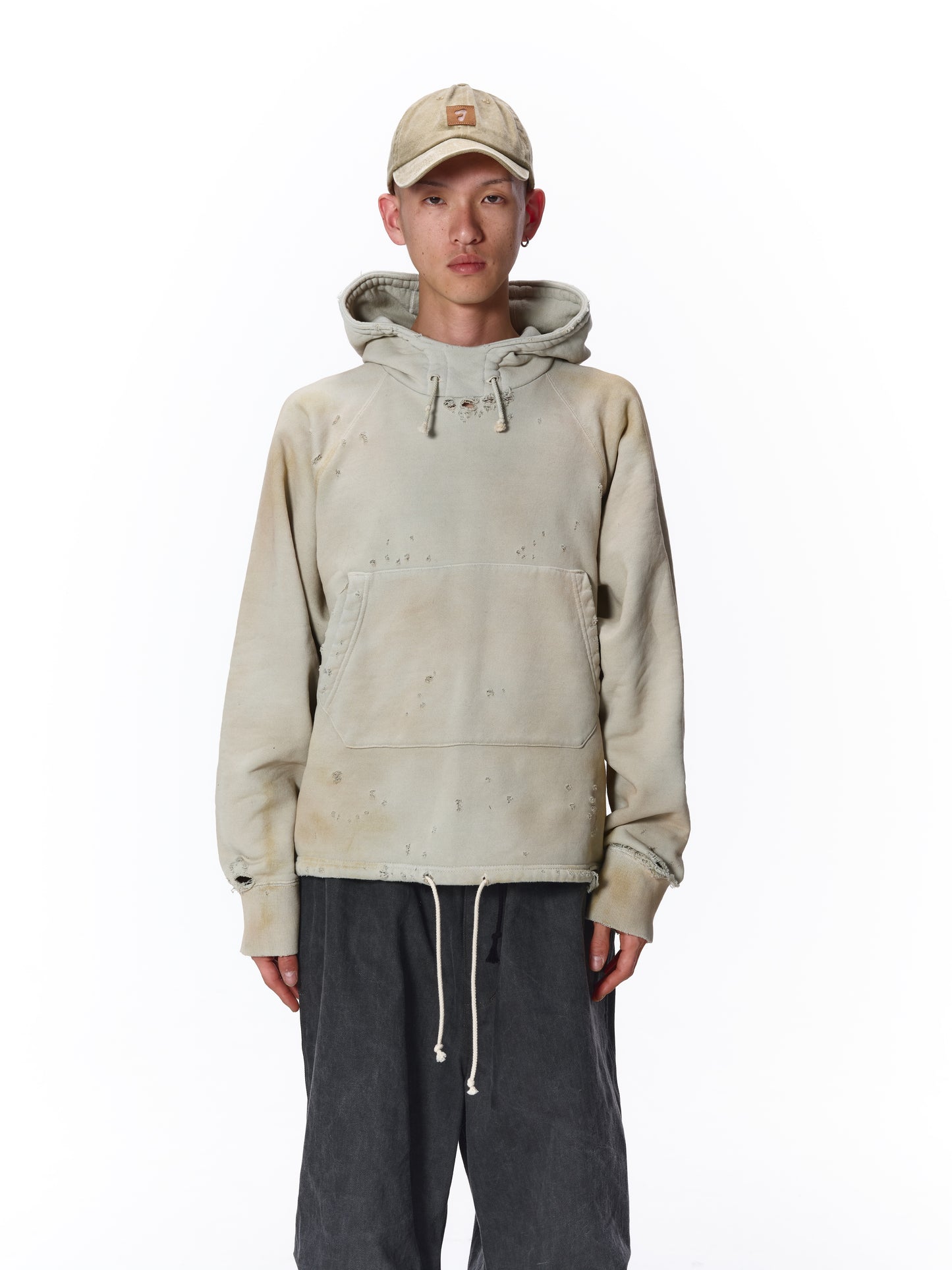 DAMAGE PULLOVER HOODIE