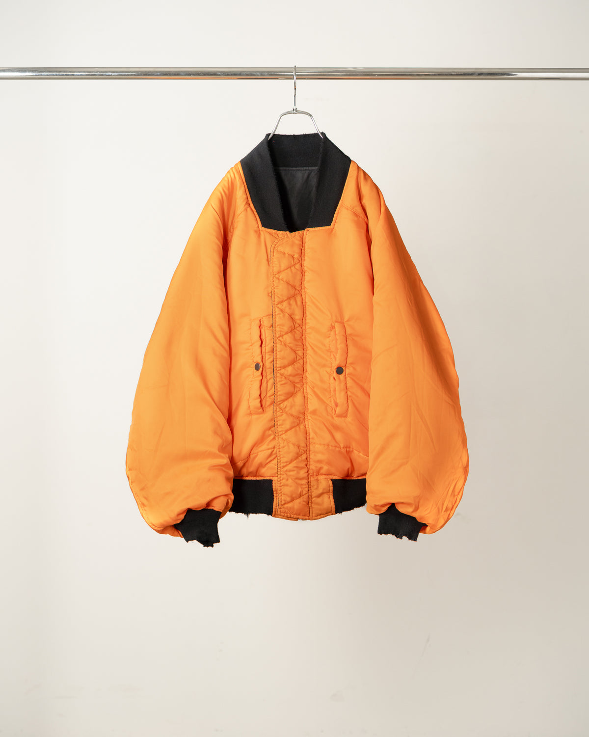 ANCELLM AGING BOMBER JACKET