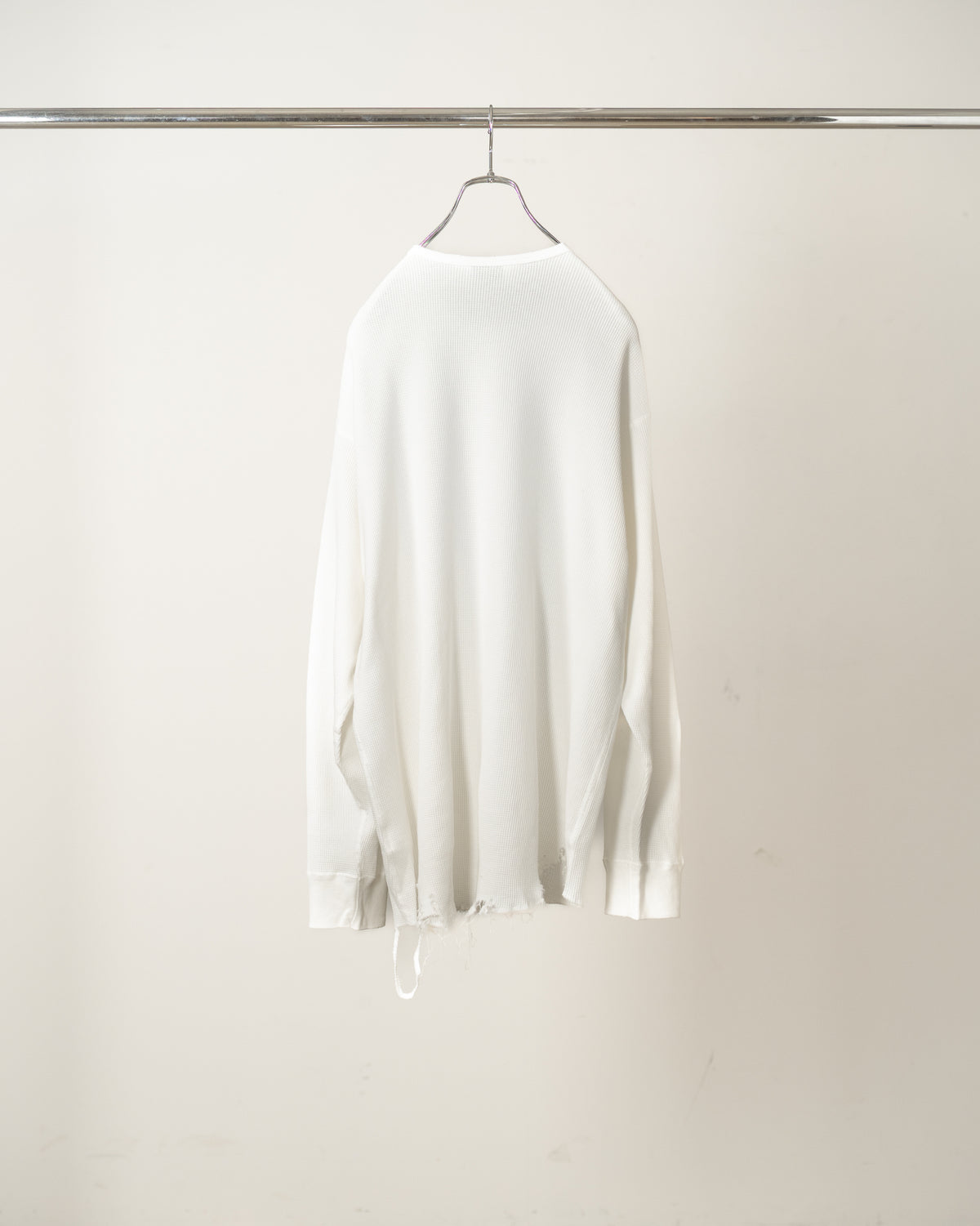 ANCELLM DAMAGE WAFFLE CREW LS