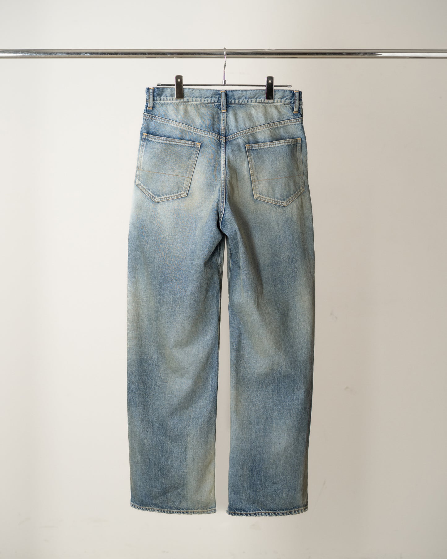 ANCELLM #08 MIDDLE STRAIGHT 5P DENIM PANTS