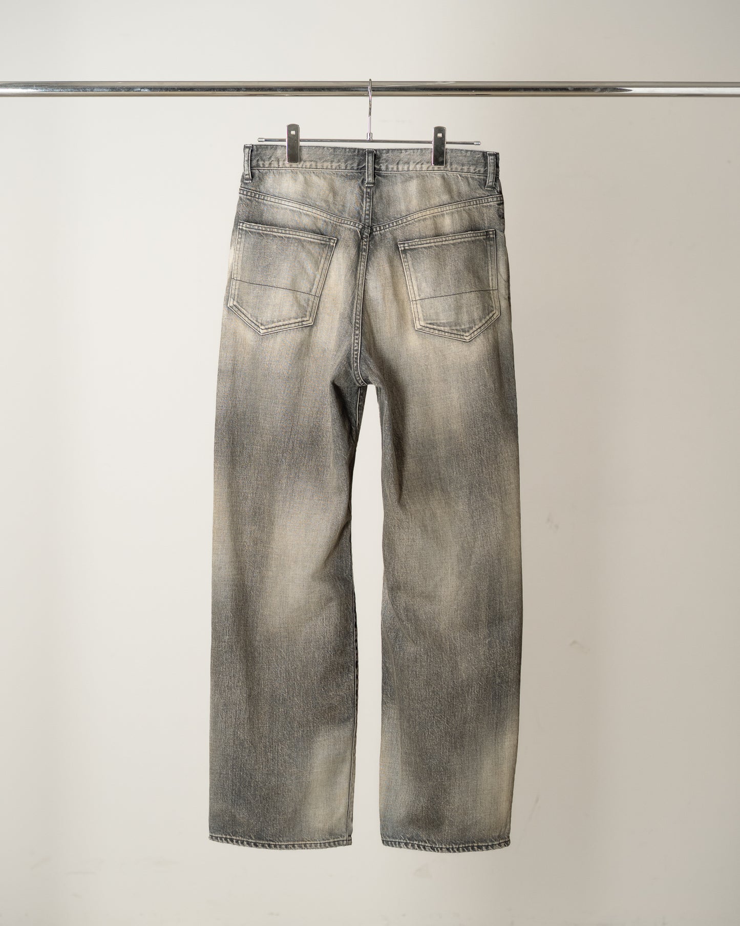 ANCELLM #08 MIDDLE STRAIGHT 5P DENIM PANTS