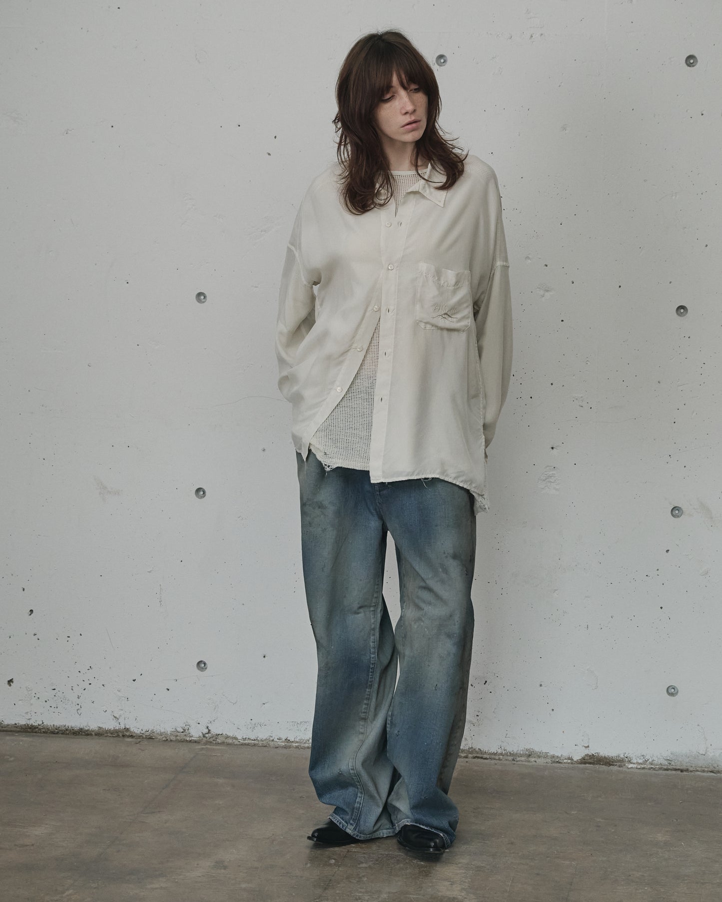 ANCELLM EMBROIDERED SOUVENIR SHIRT