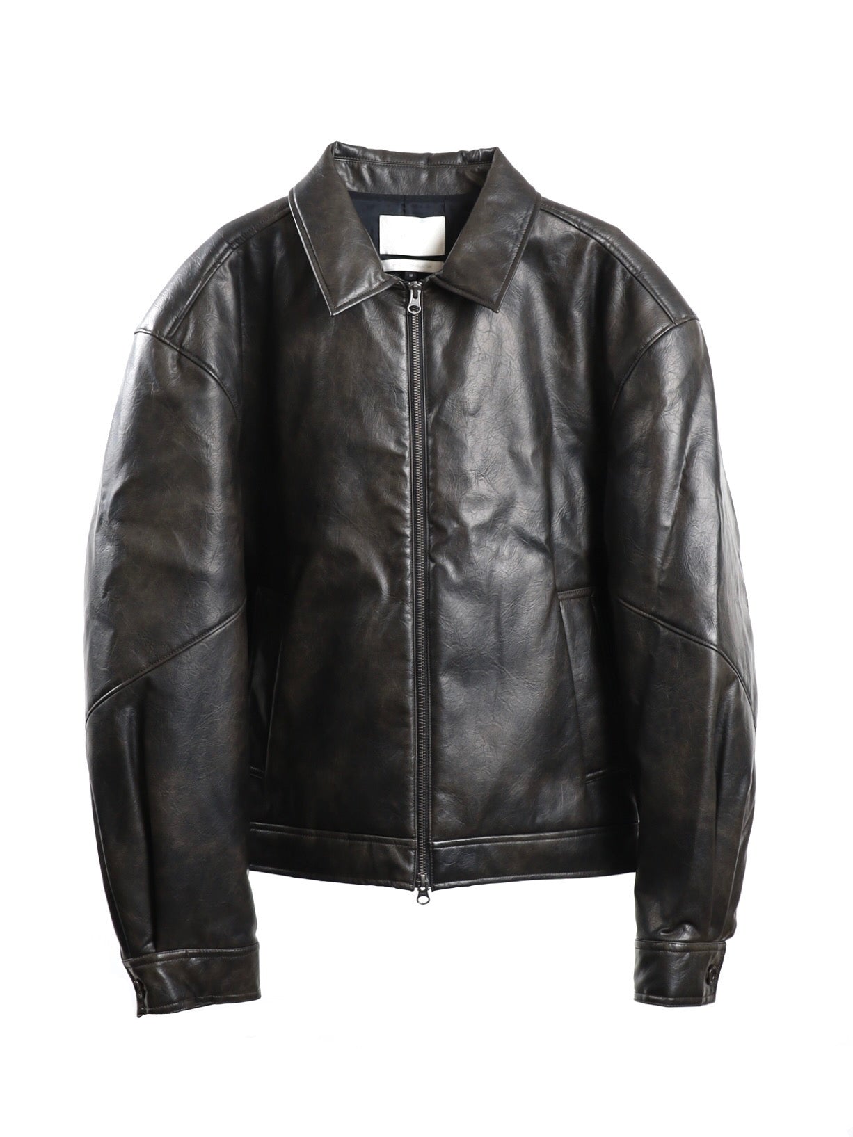 VEGAN LEATHER BLOUSON