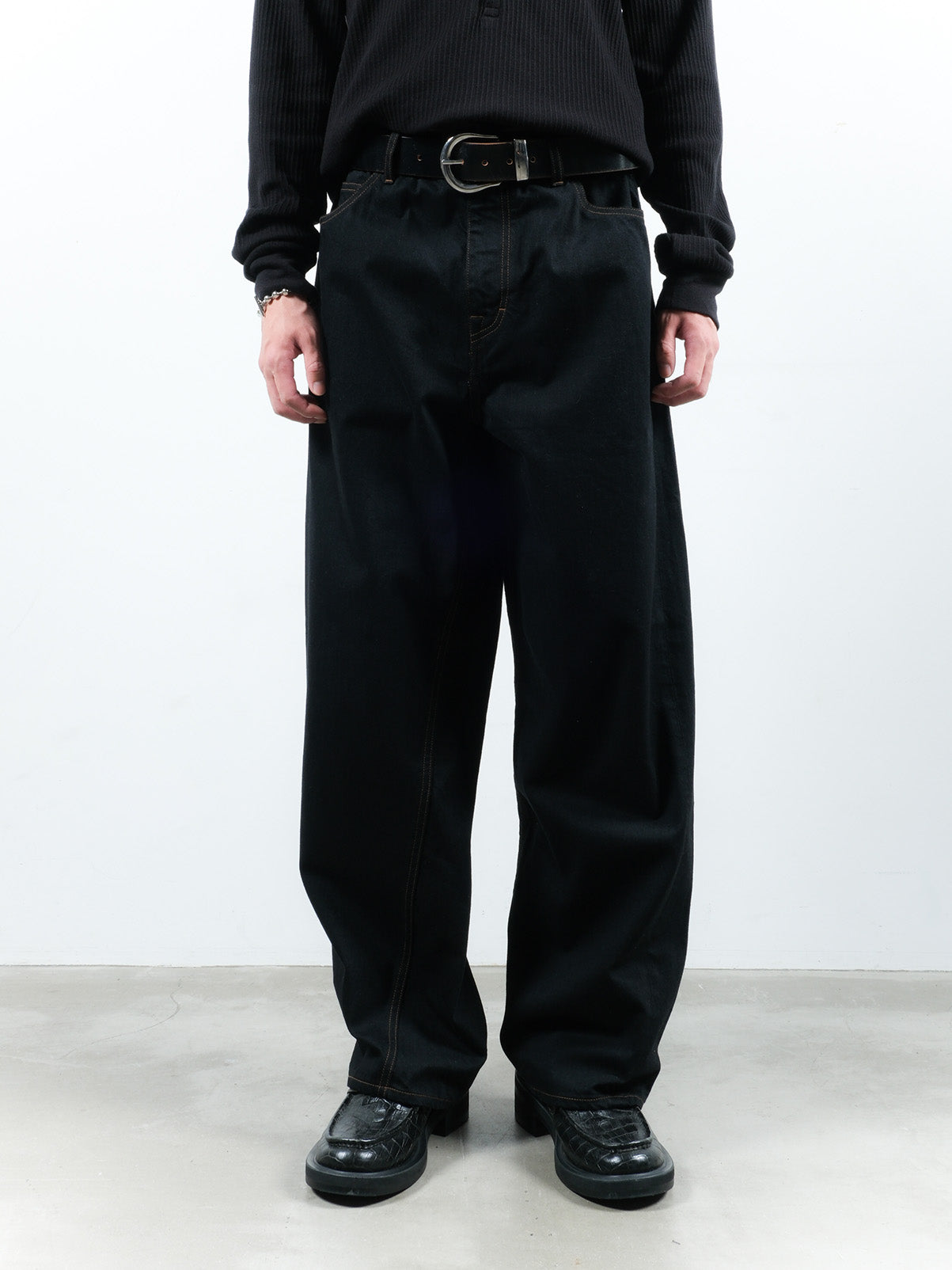 JIEDA TWIST DENIM PANTS – KIKUNOBU