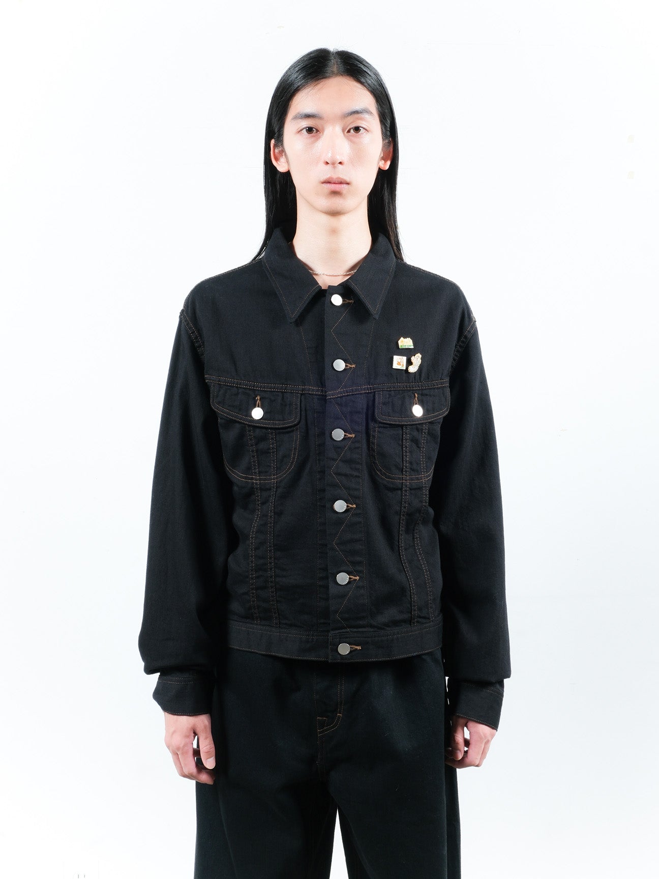 JIEDA PINS DENIM JACKET – KIKUNOBU
