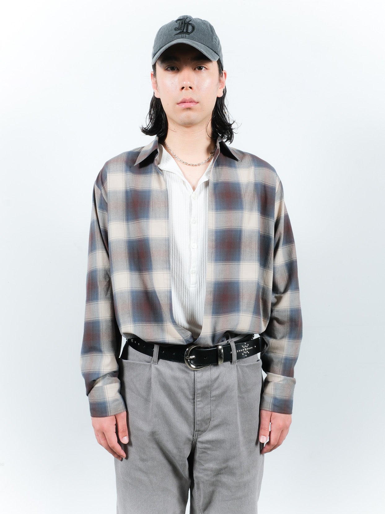 JIEDA CHECK SKIPPER SHIRT – KIKUNOBU