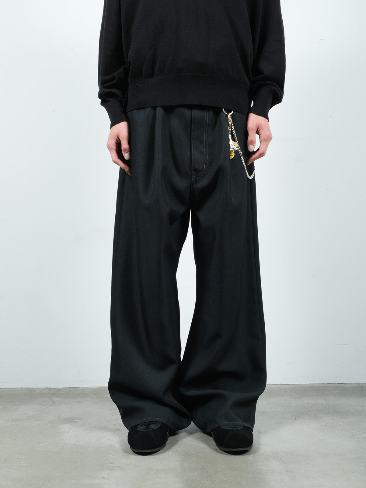 JIEDA WIDE ONE TUCK STRAIGHT PANTS – KIKUNOBU