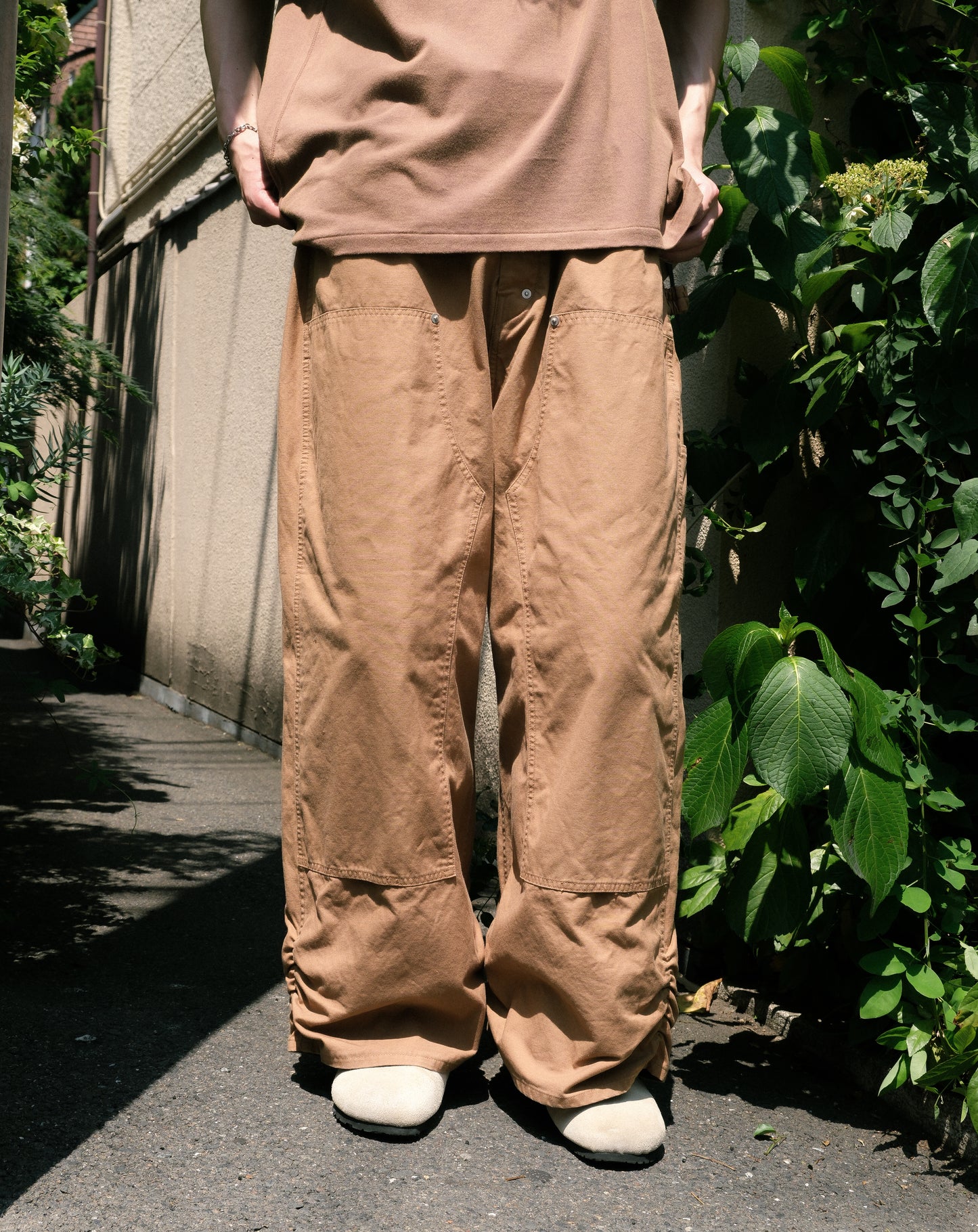 FRESH MAN DOUBLE KNEE PANTS