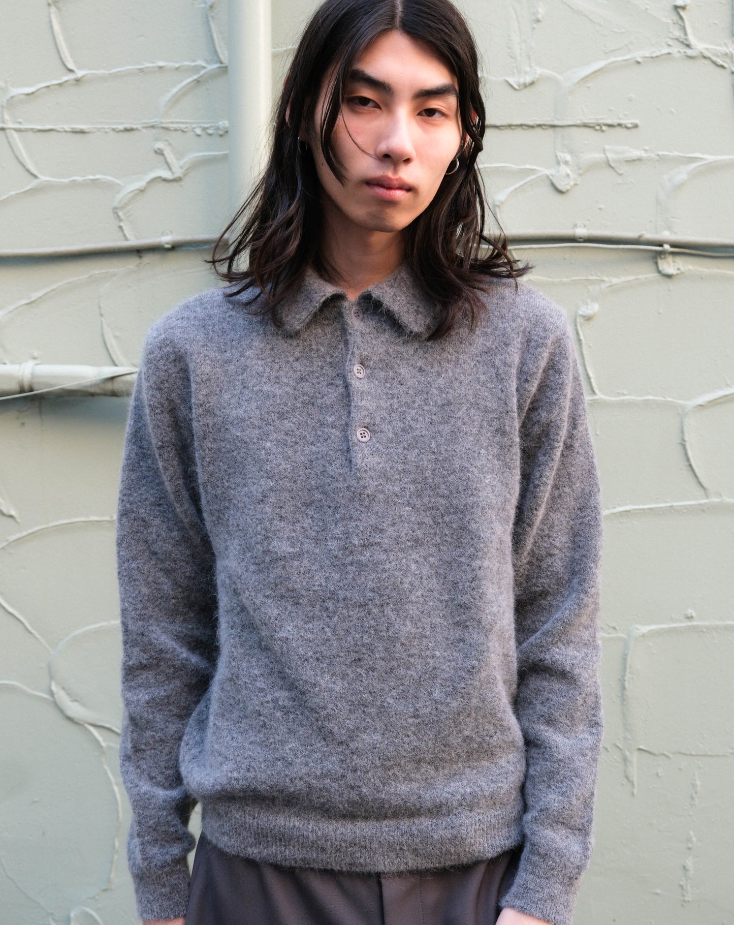 SUNFLOWER MOHAIR POLO