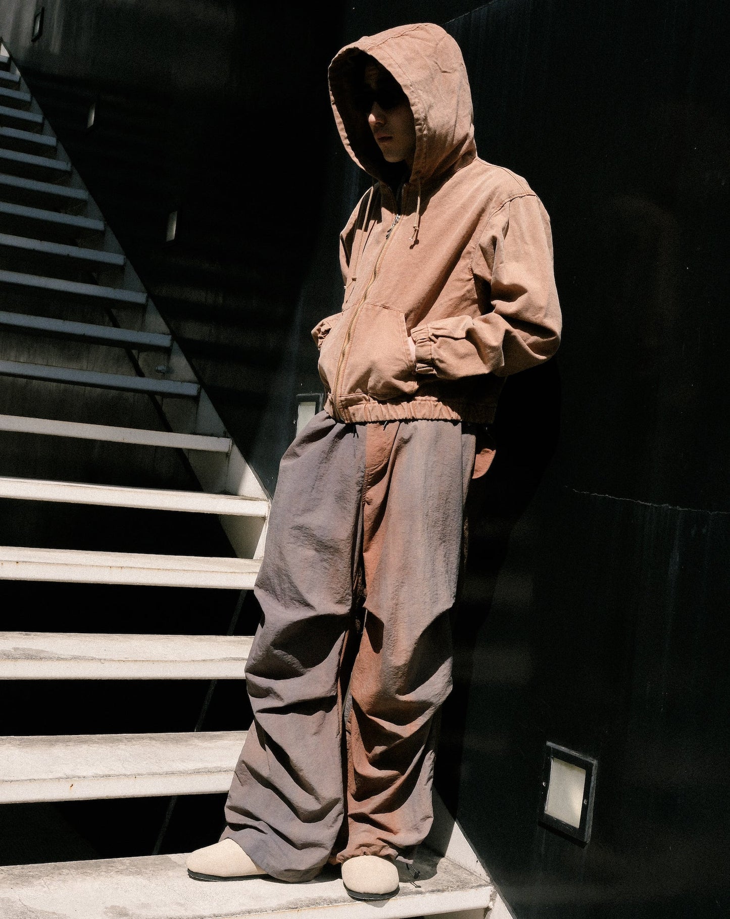 SUEDE SABOT