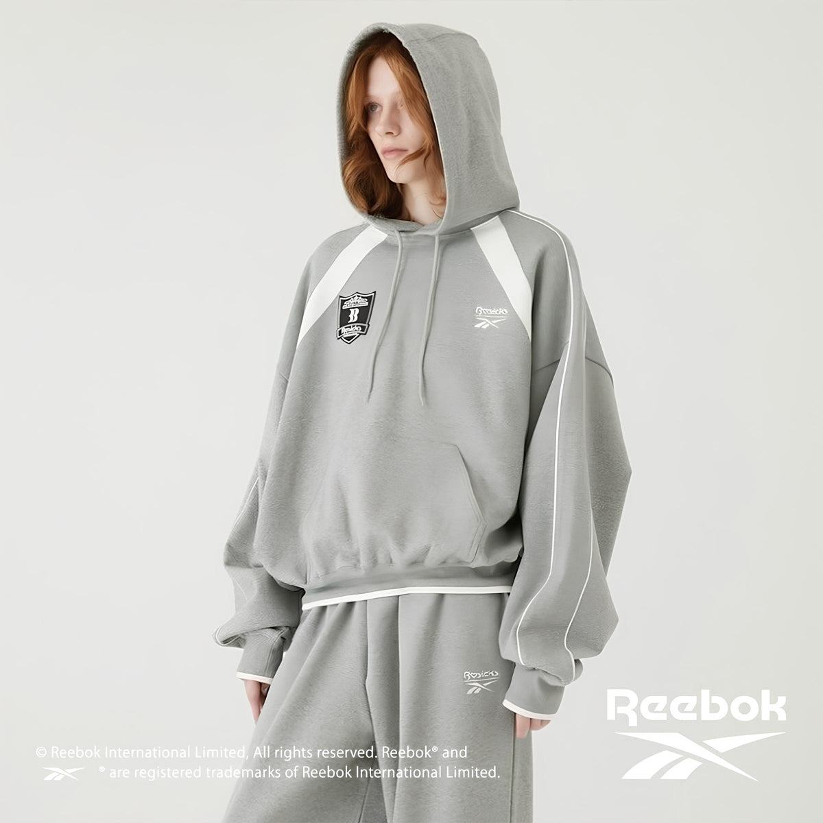 BASICKS x Reebokc UNIFORM SWEAT HOODIE