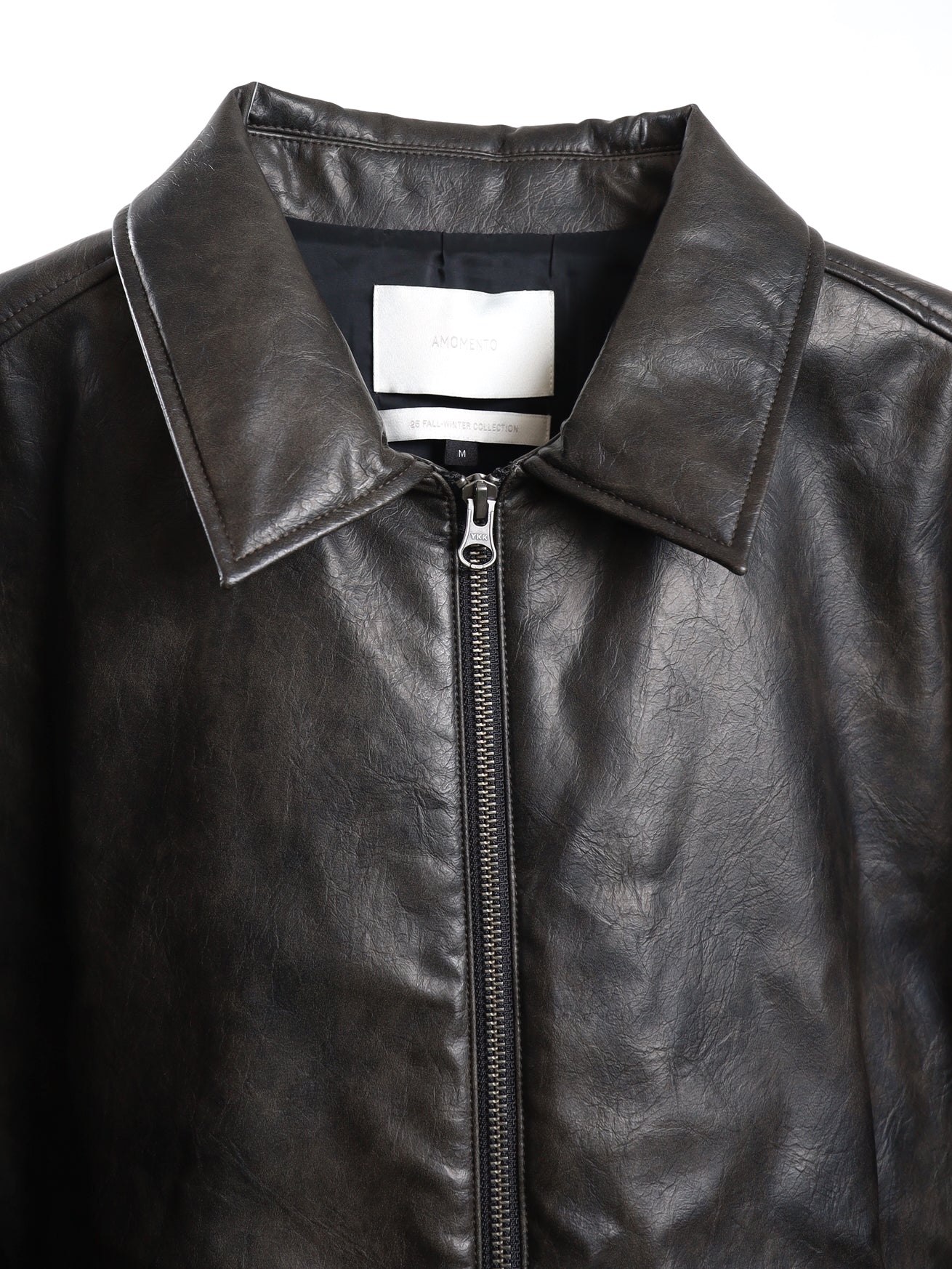 VEGAN LEATHER BLOUSON