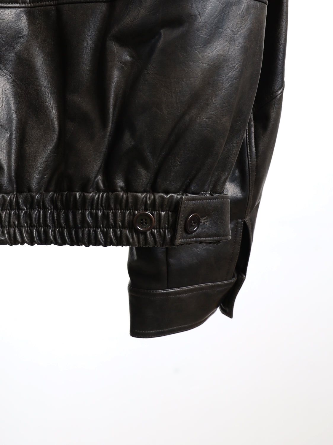 VEGAN LEATHER BLOUSON