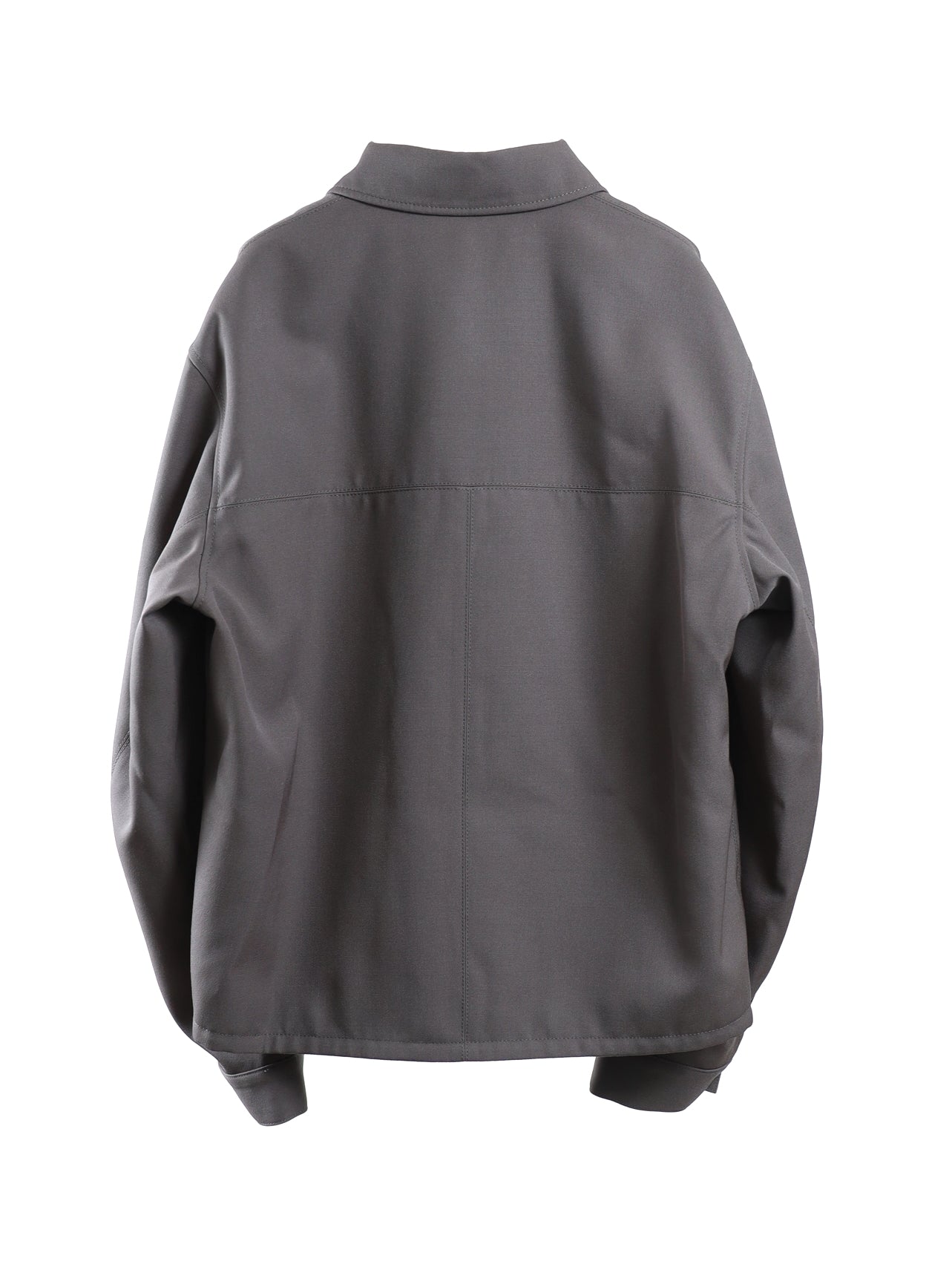 BACK SATIN HARRINGTON JACKET