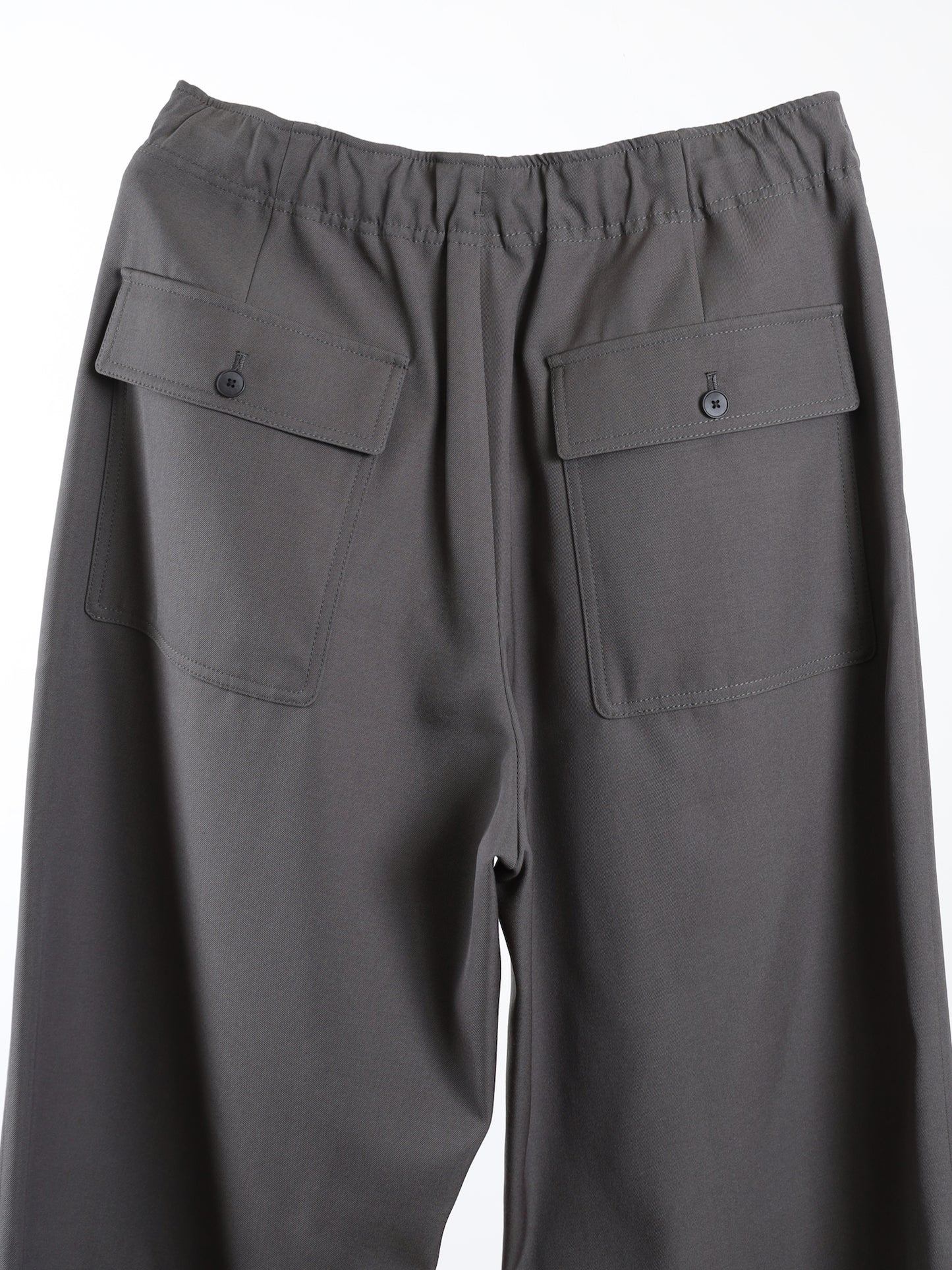 BACK SATIN UTILITY PANTS