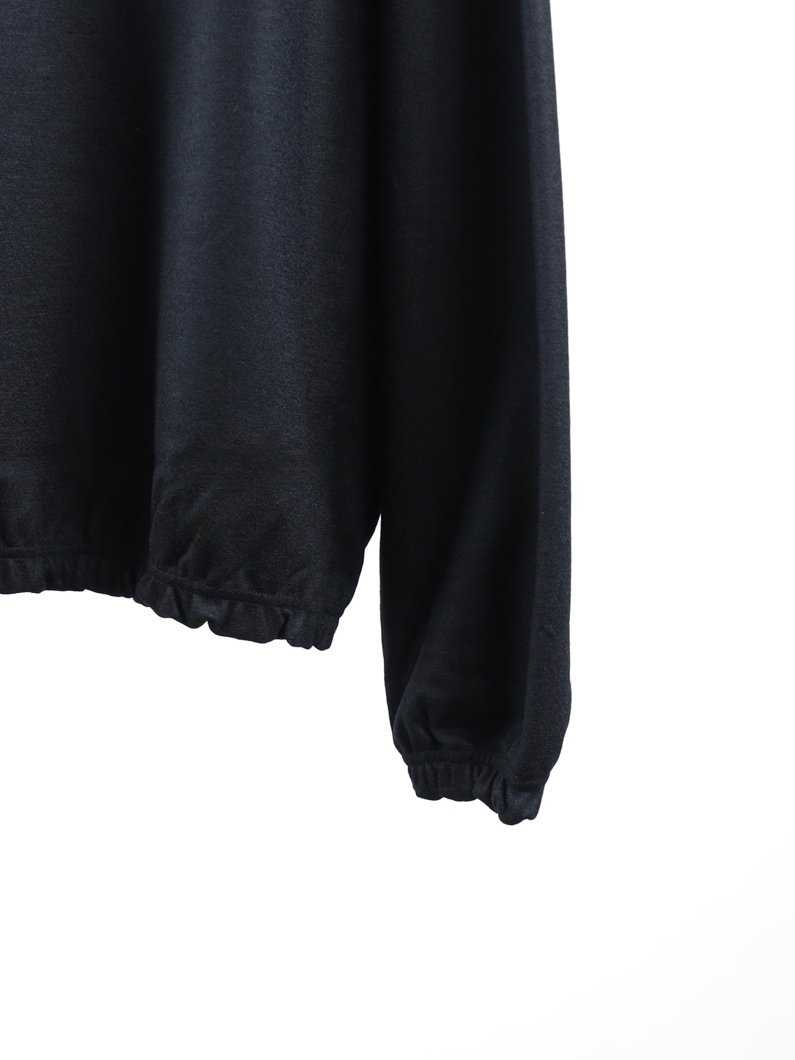WOOL HALF ZIP