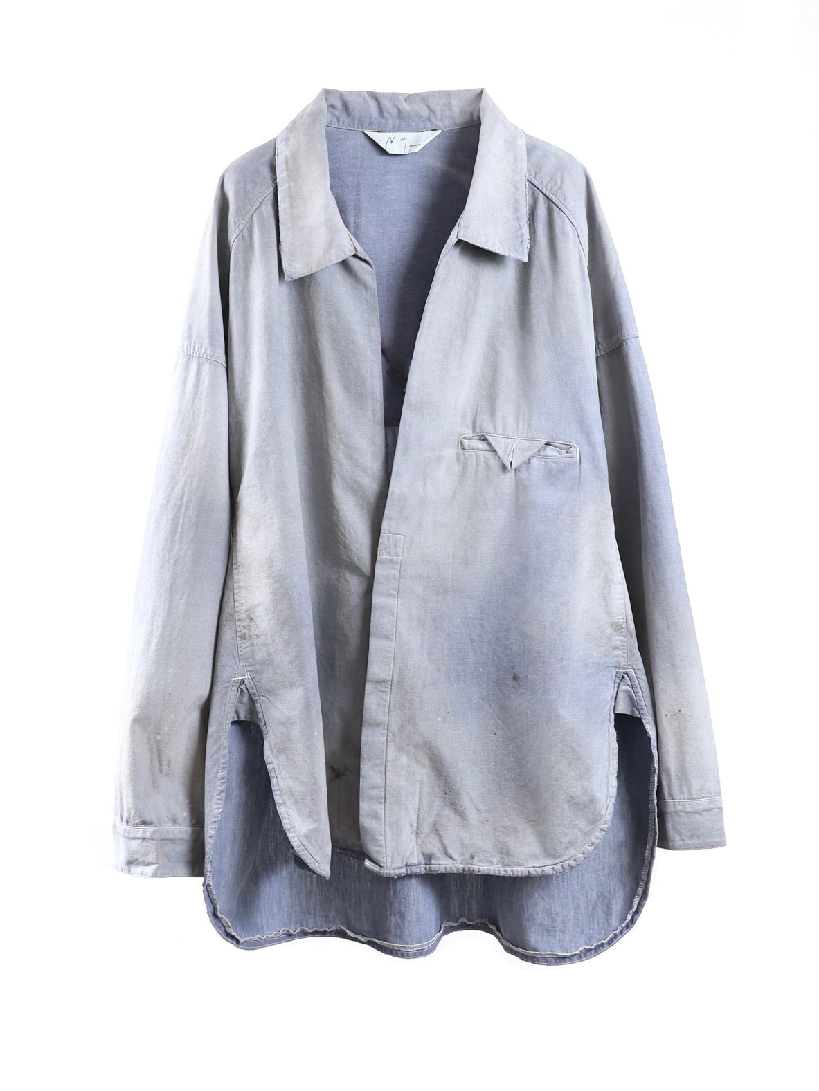 AGING CHAMBRAY LONG SHIRTS