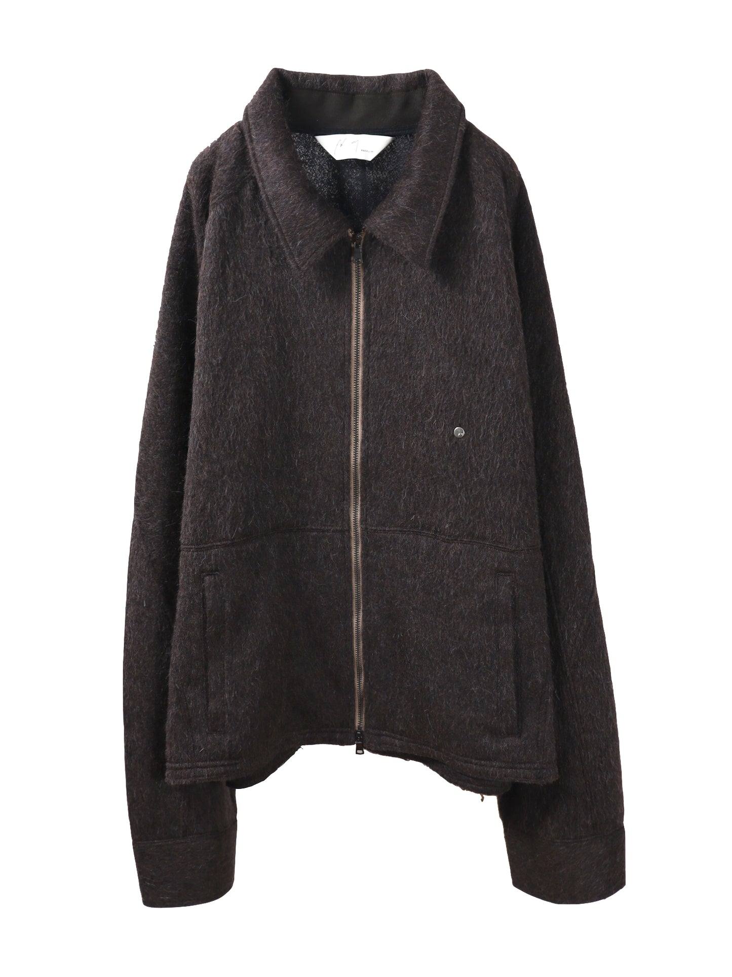 SHAGGY ZIP UP SHIRT