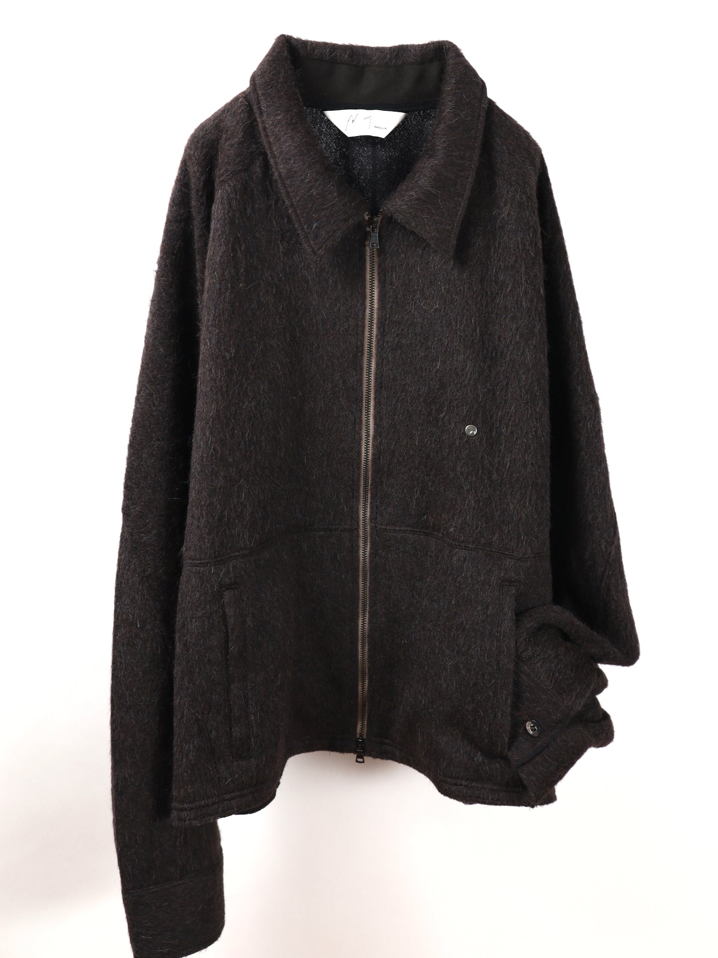 SHAGGY ZIP UP SHIRT