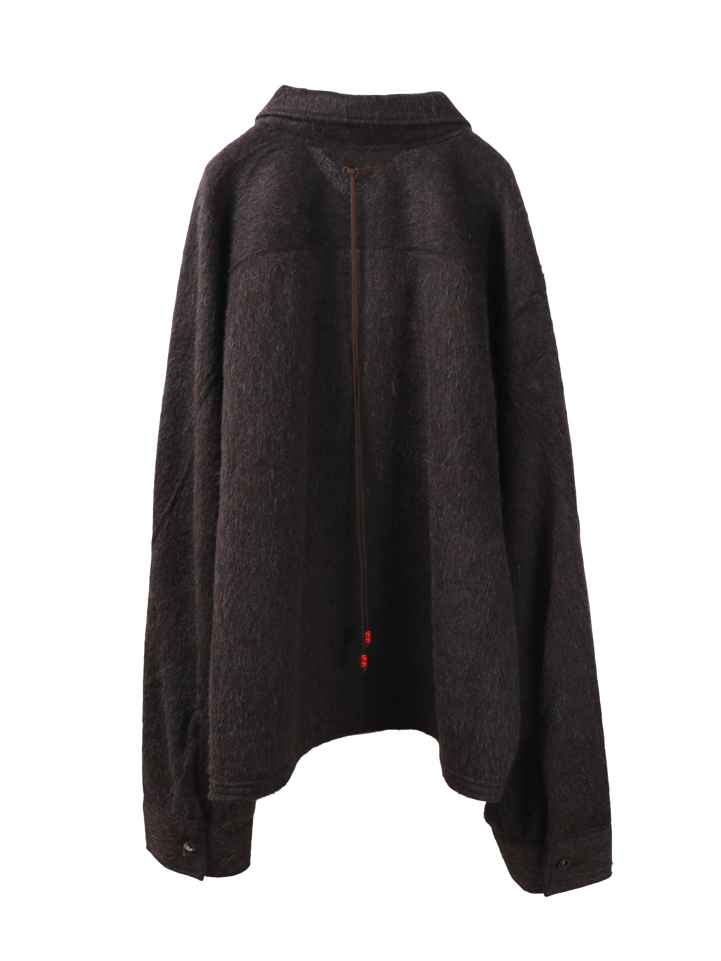 SHAGGY ZIP UP SHIRT
