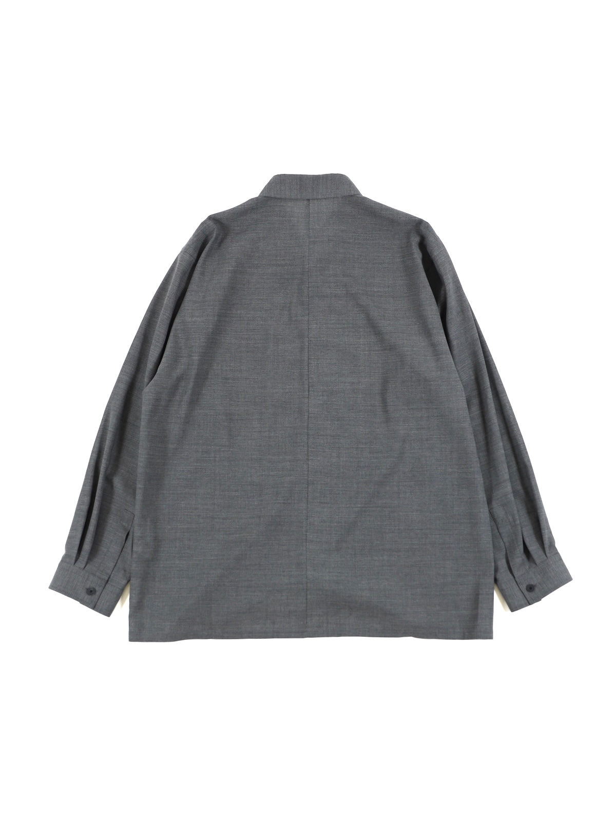 TWIST WOOL TROPICAL OVERSIZED SHIRTS