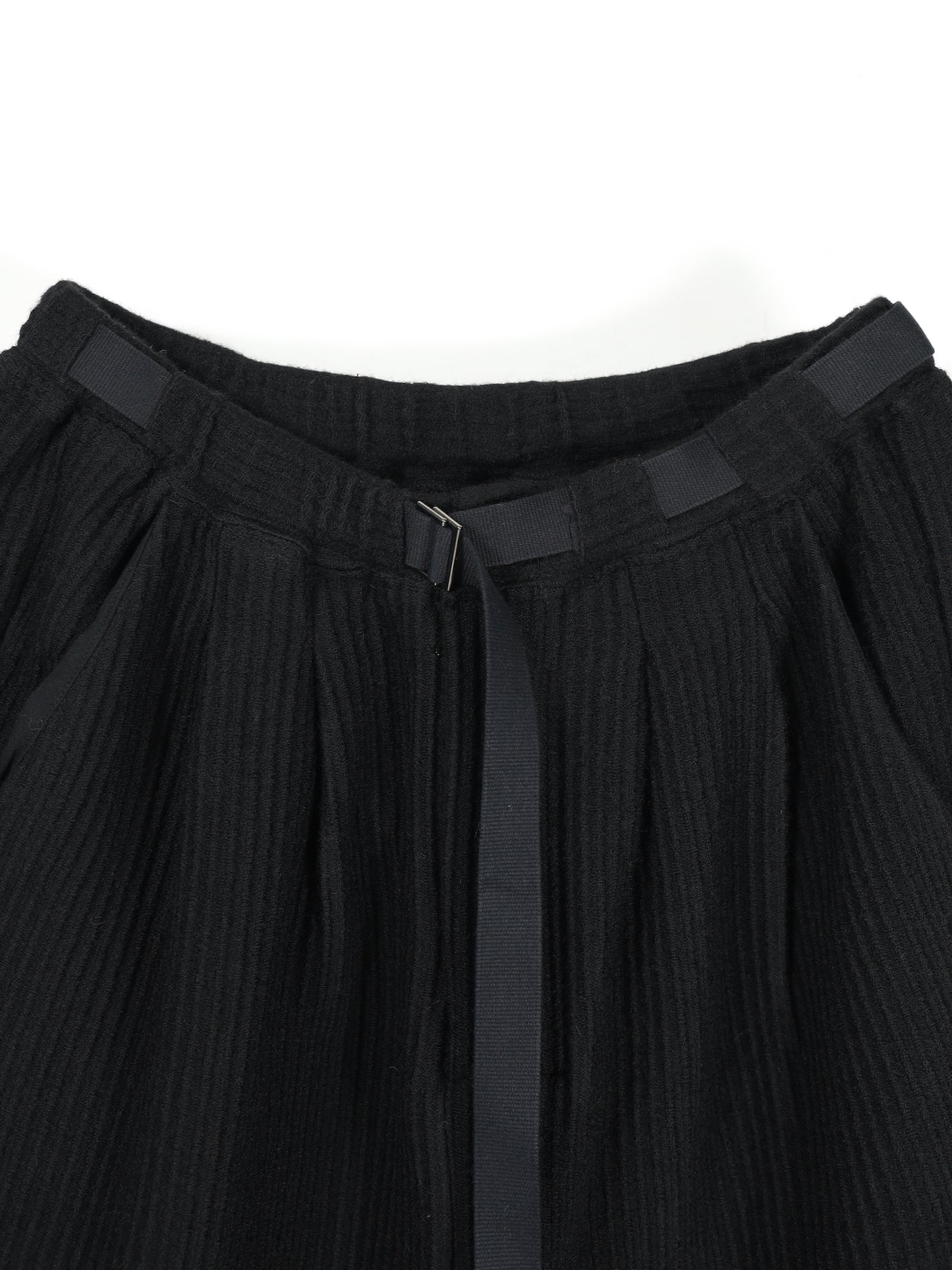 WOOLCORD BELTLESS SLACKS