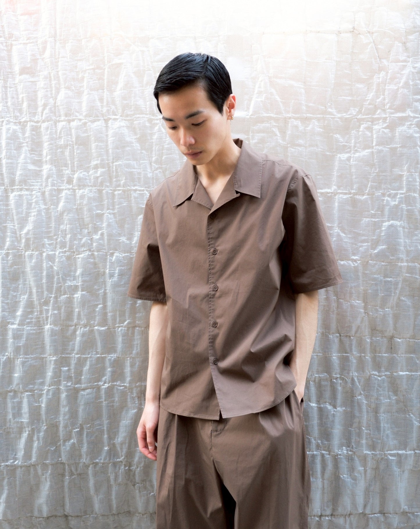 OPEN COLLAR HALF SHIRTS