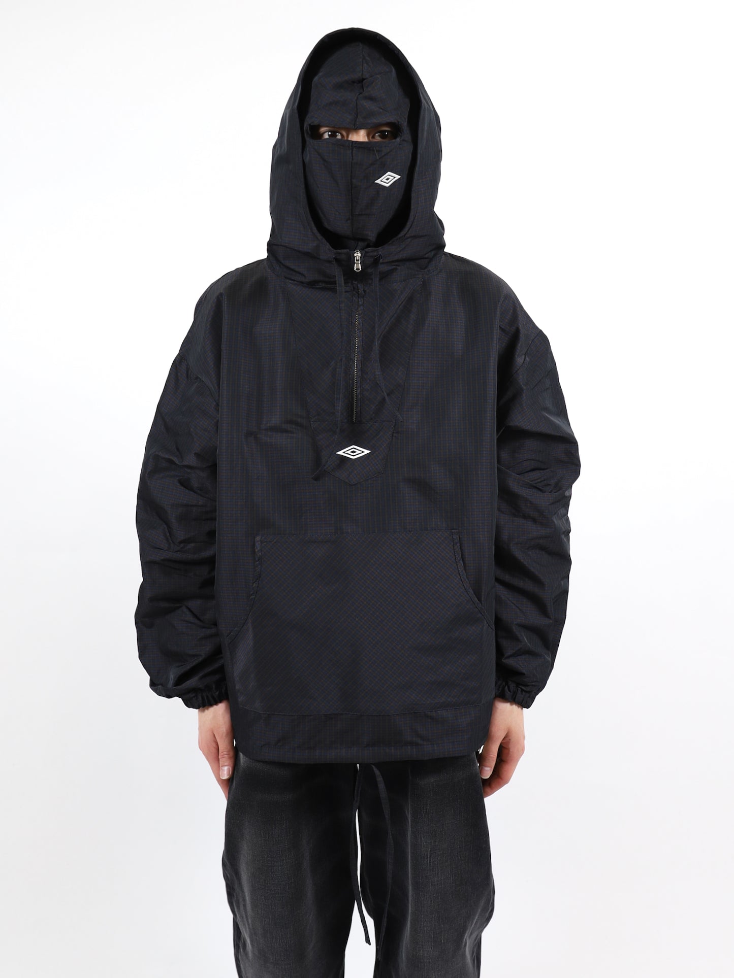 Check Mask Anorak