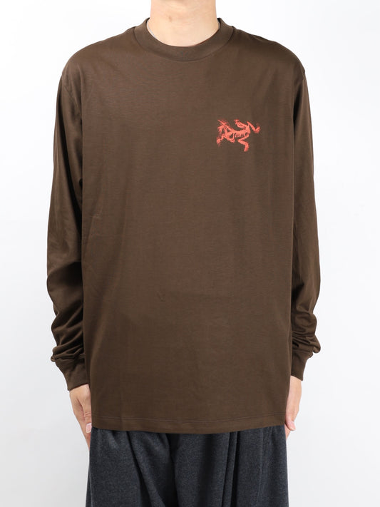Kragg SL Cotton Bird Tile LS Men's