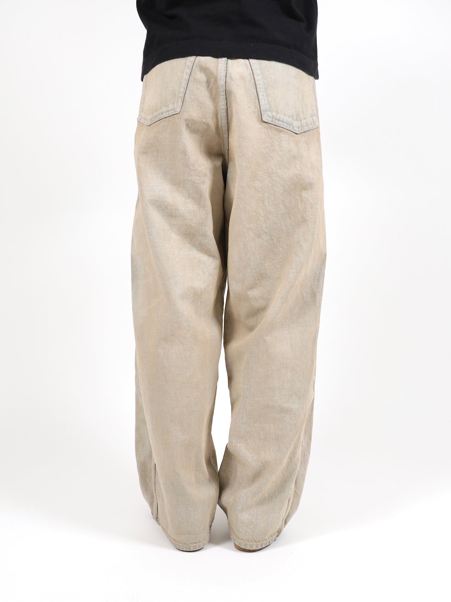 TRIPLE SEAMS 6P DENIM WIDE BLEACH