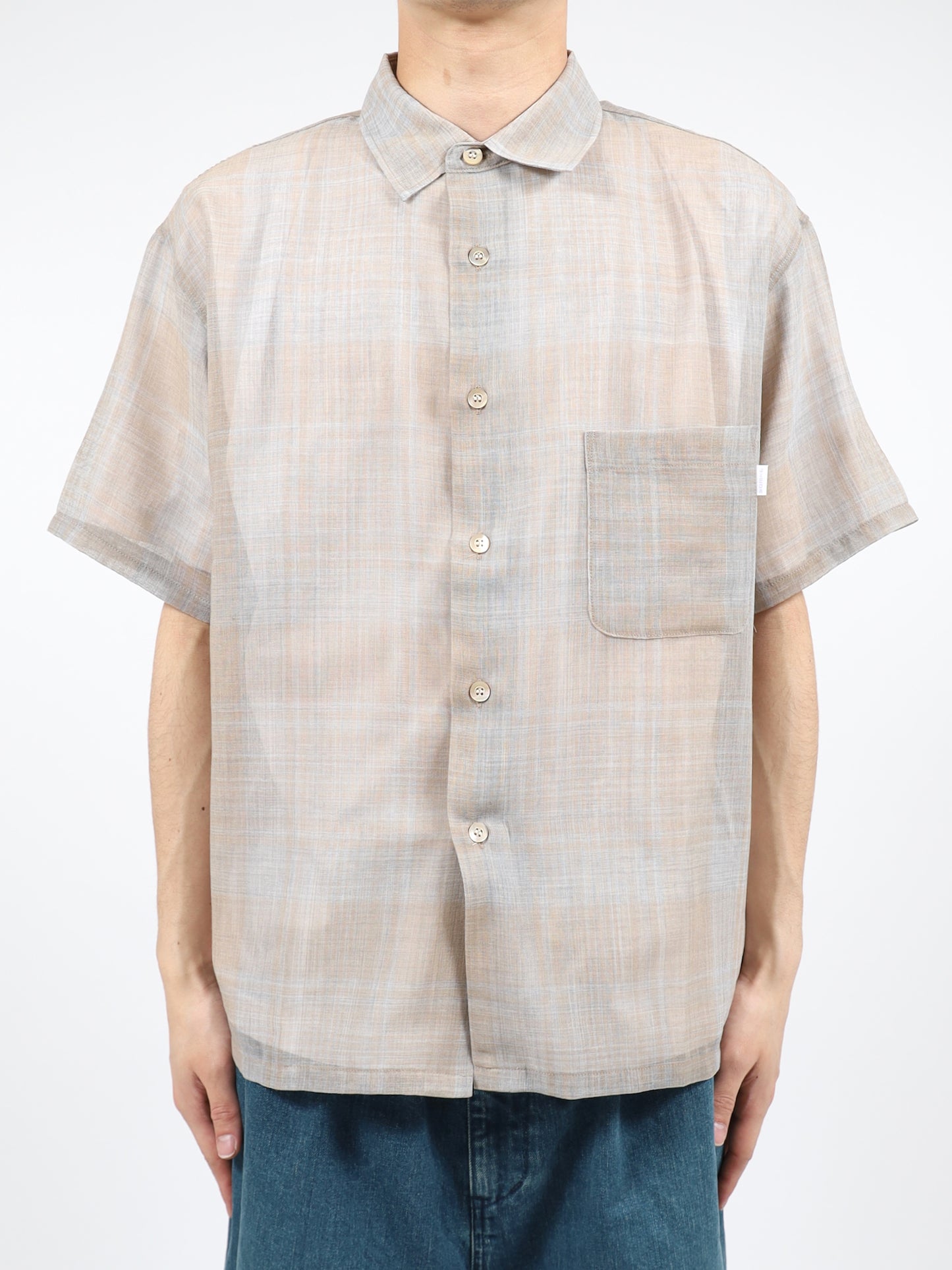 CHECK SHIRT S/S