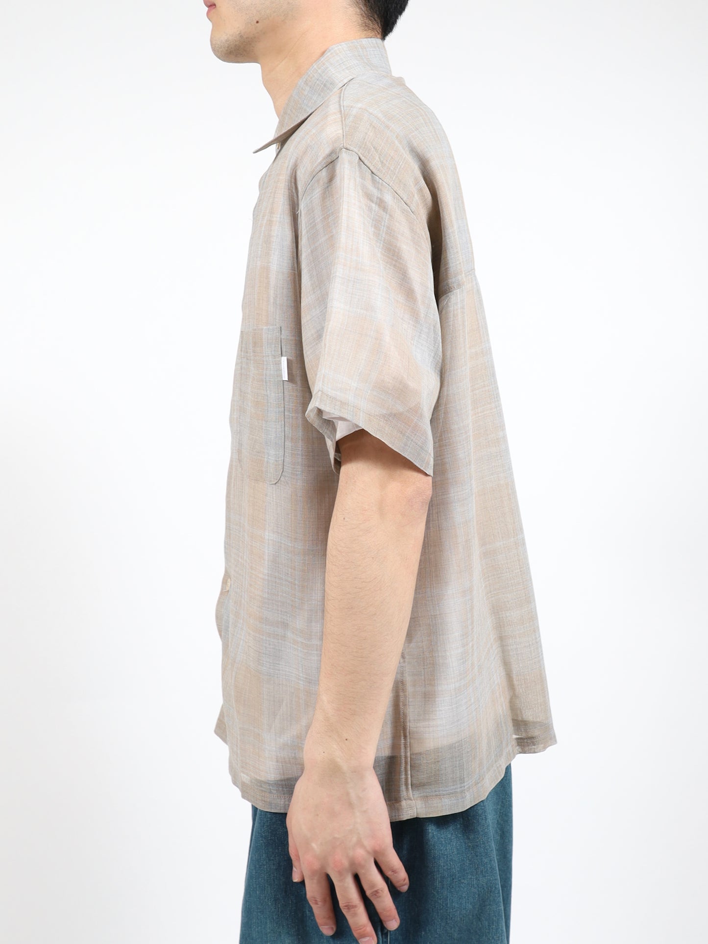 CHECK SHIRT S/S
