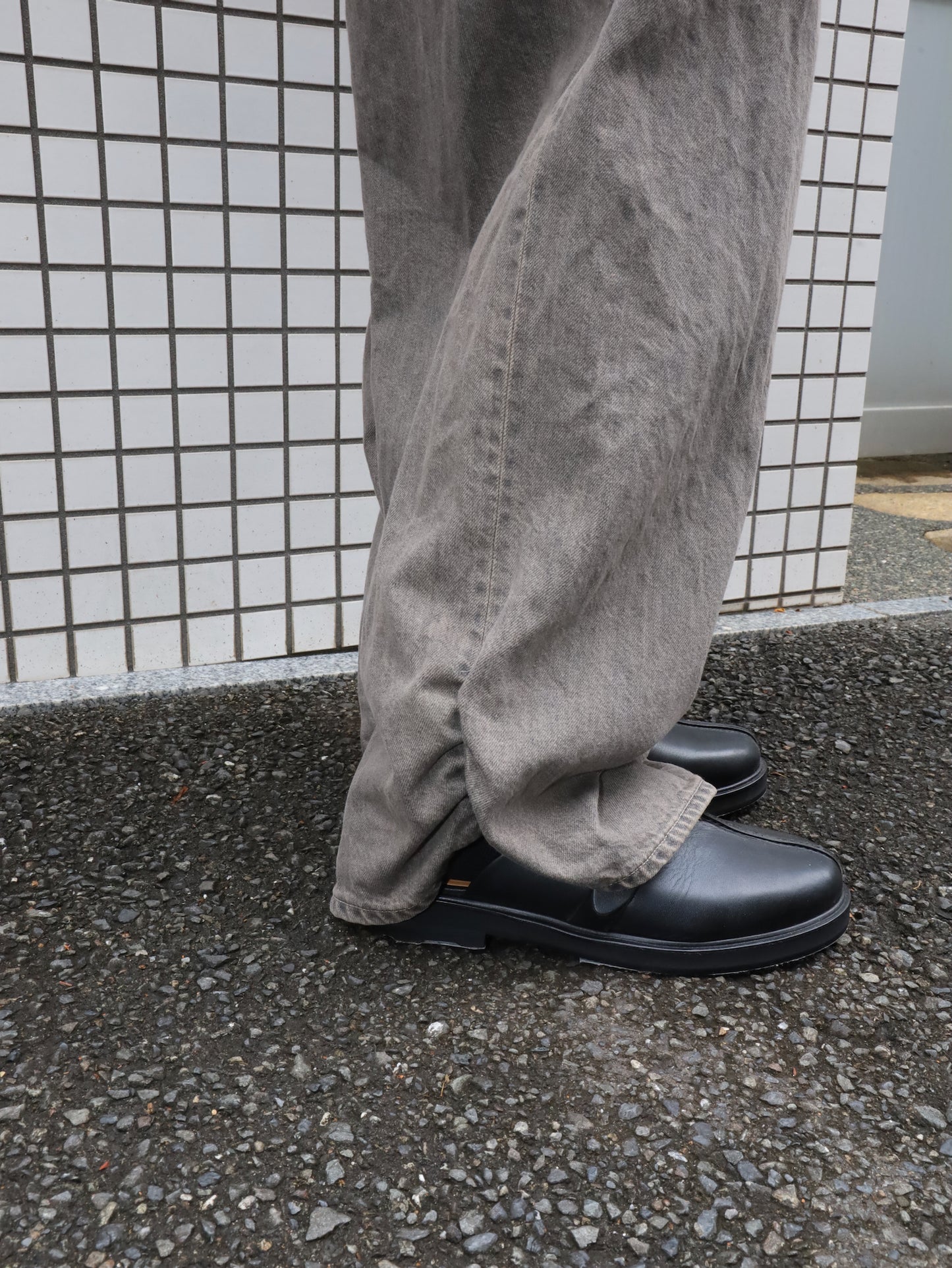 FRESH MAN DENIM WIDE PANTS"OD"