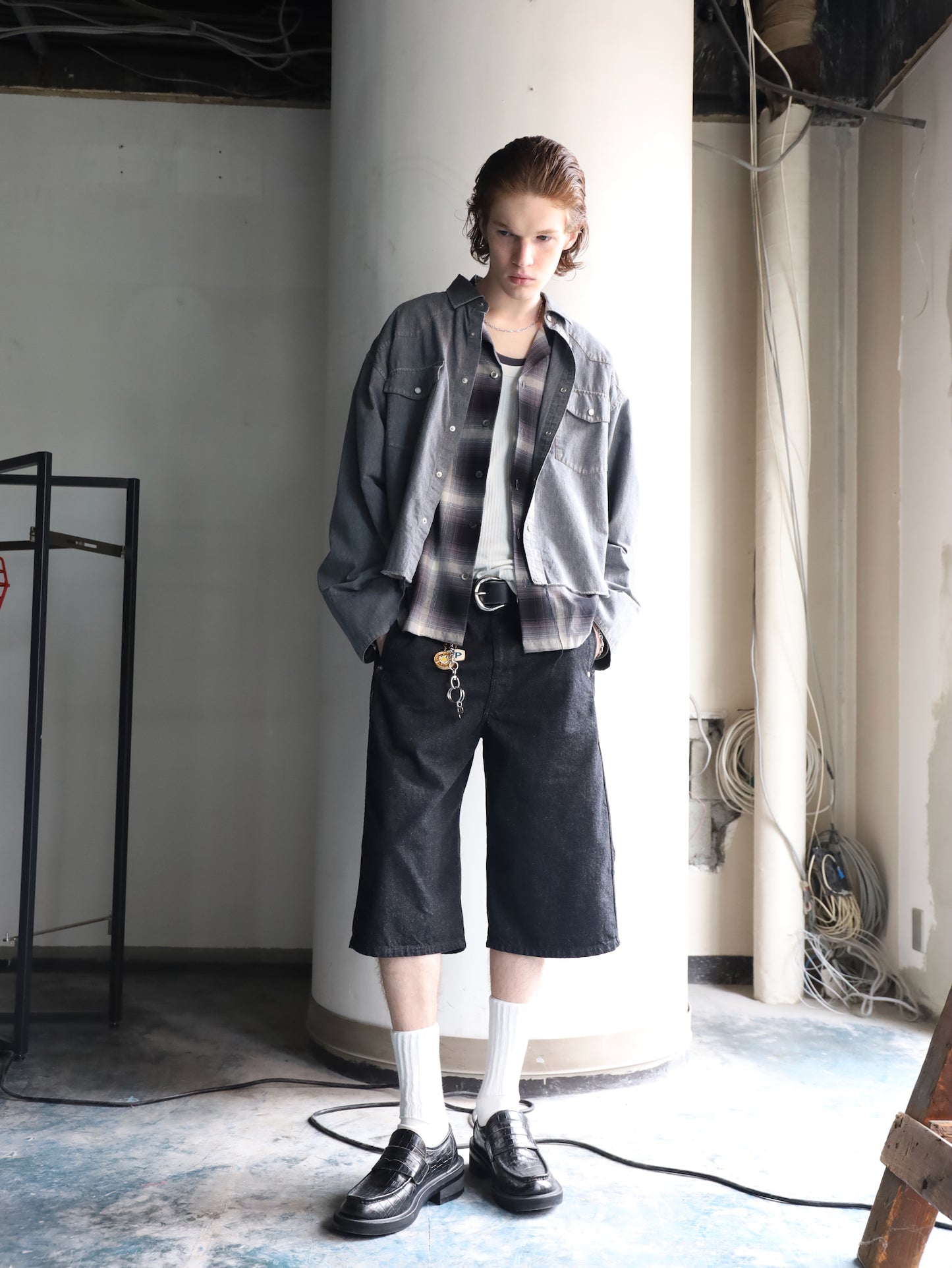 JIEDA SHORT WESTERN SHIRT