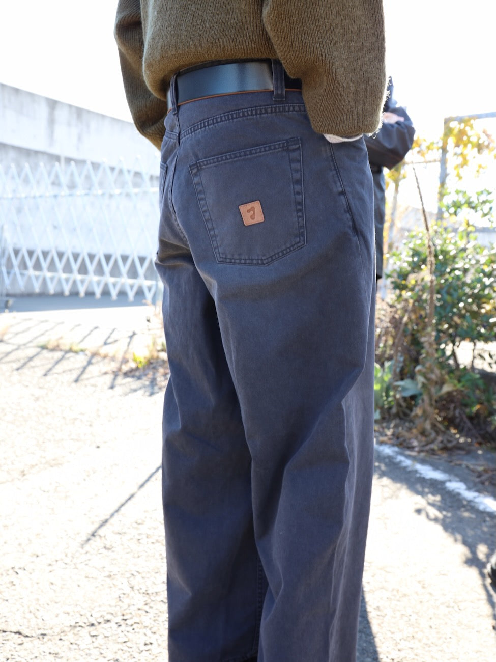 OVER WRAP CHINO PANTS