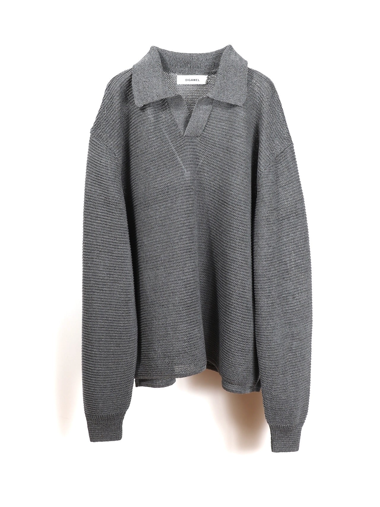 DIGAWEL Cotton knit polo – KIKUNOBU