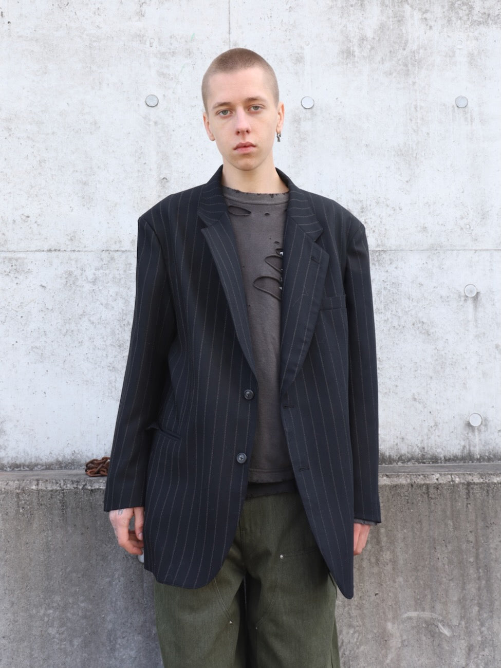 WOOL TAILORED JACKET