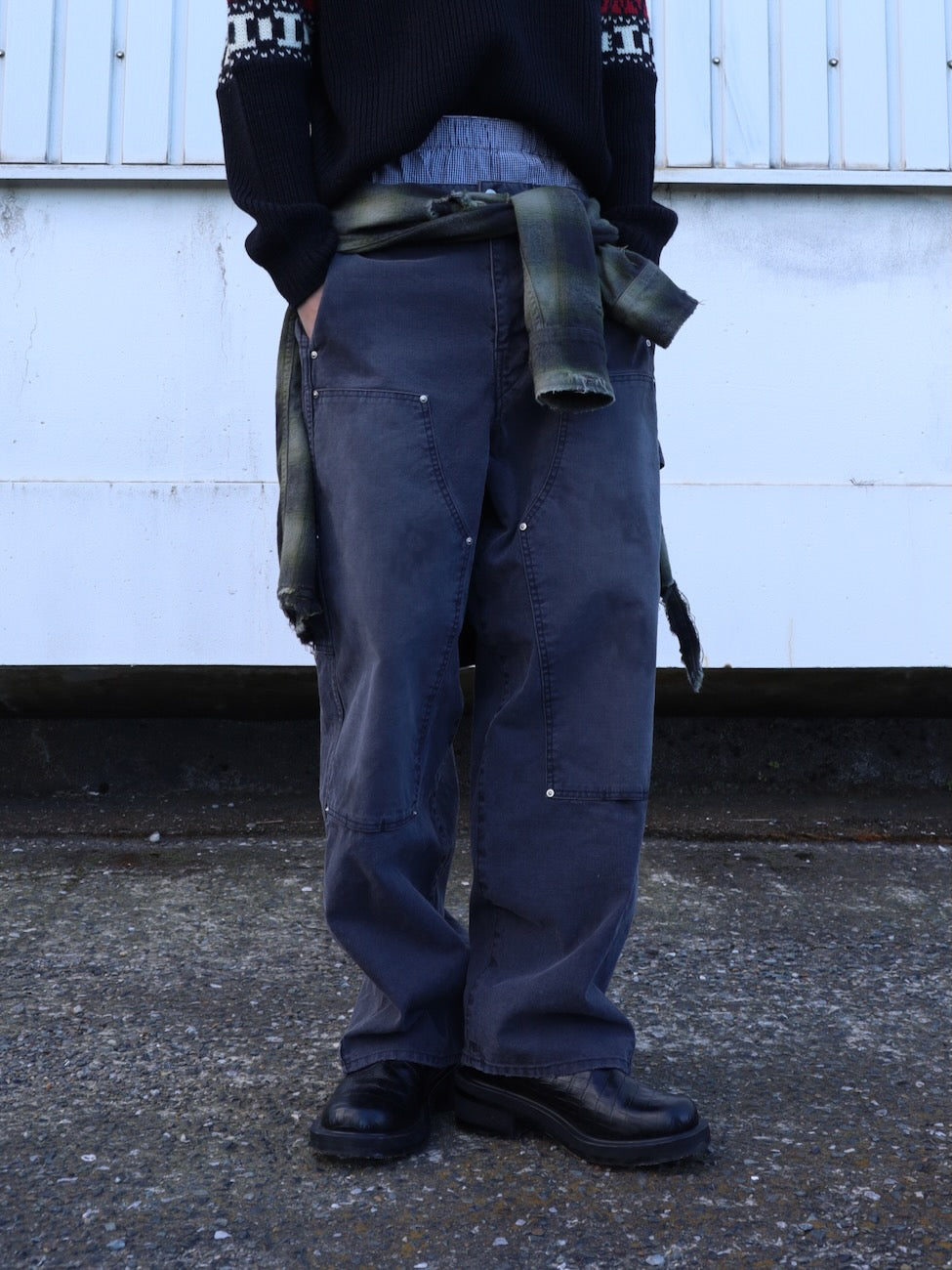 DUCK DOUBLE KNEE PANTS