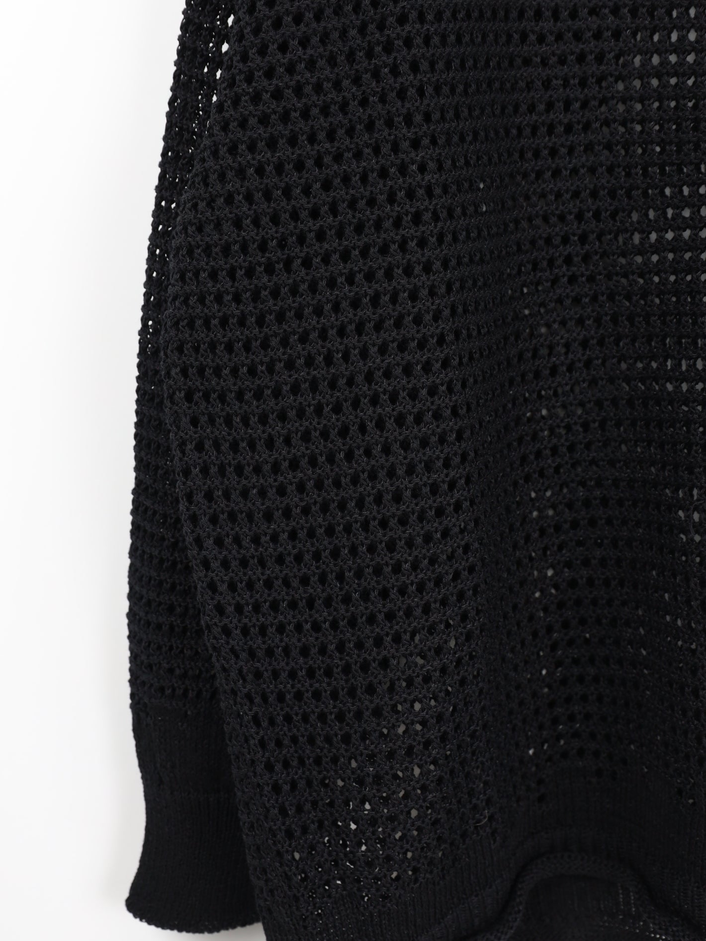 INNAT WAFFLE MESH SWEATER