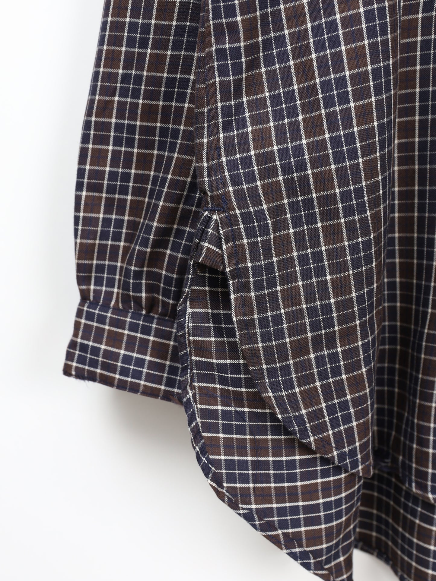 ANCELLM BOW-TIE CHECK SHIRT