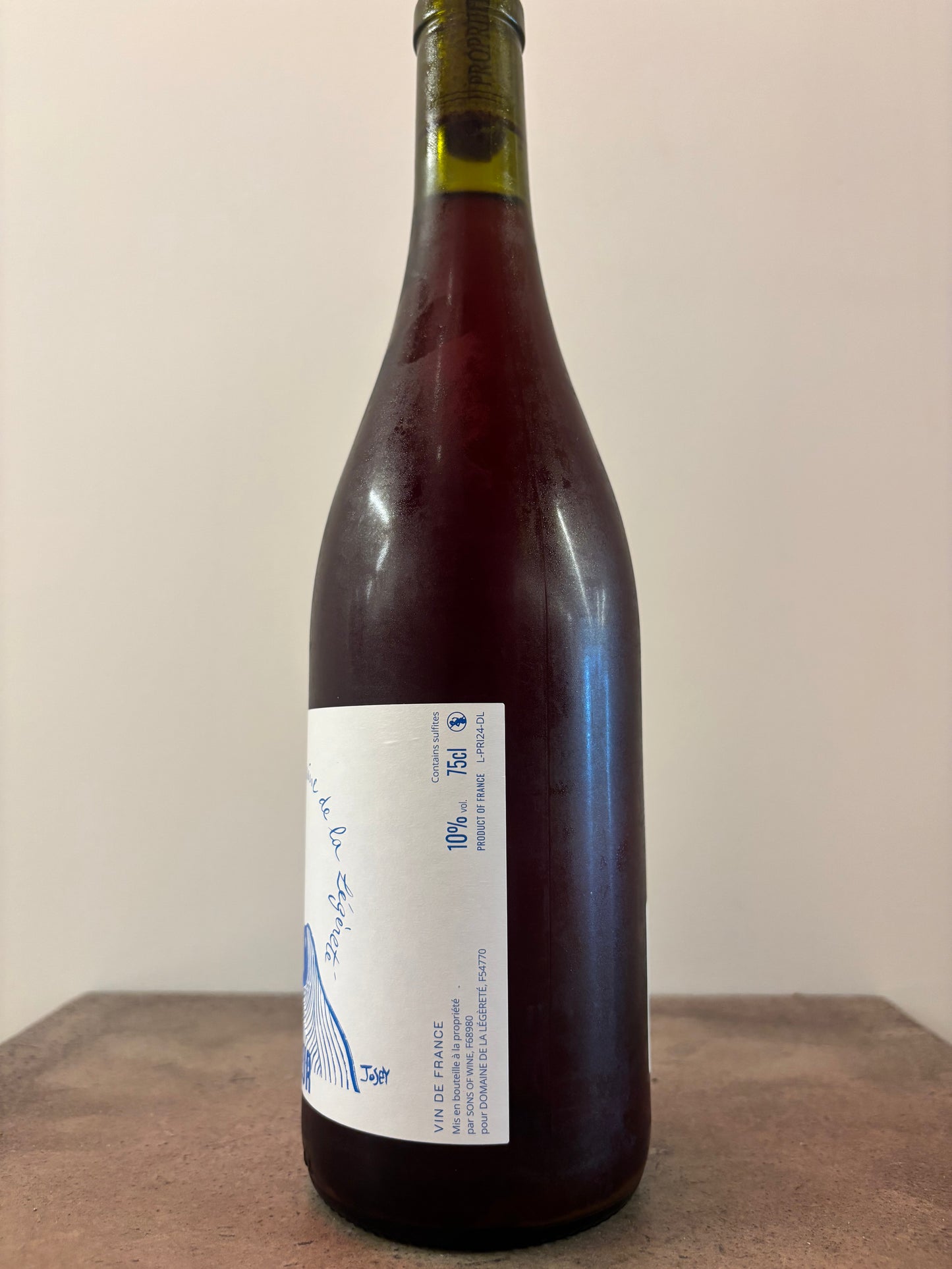 PRIMEUR 2024(Domaine de la Légèreté)(赤)