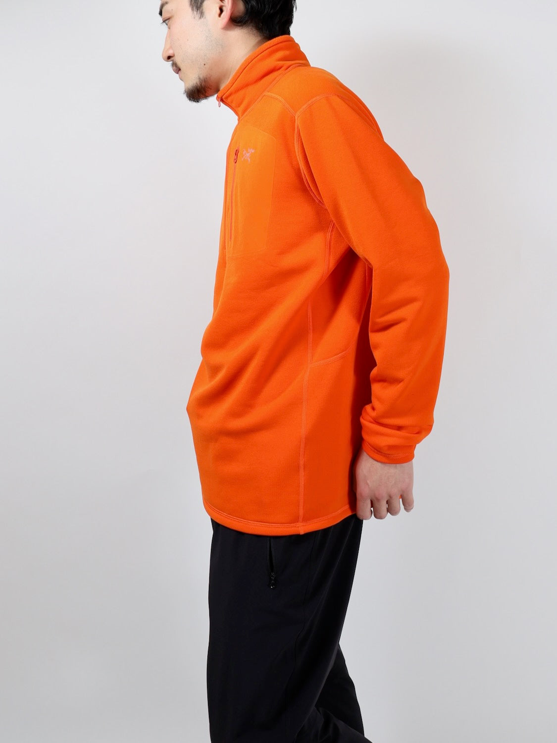 Rho Heavyweight Zip Neck Men's