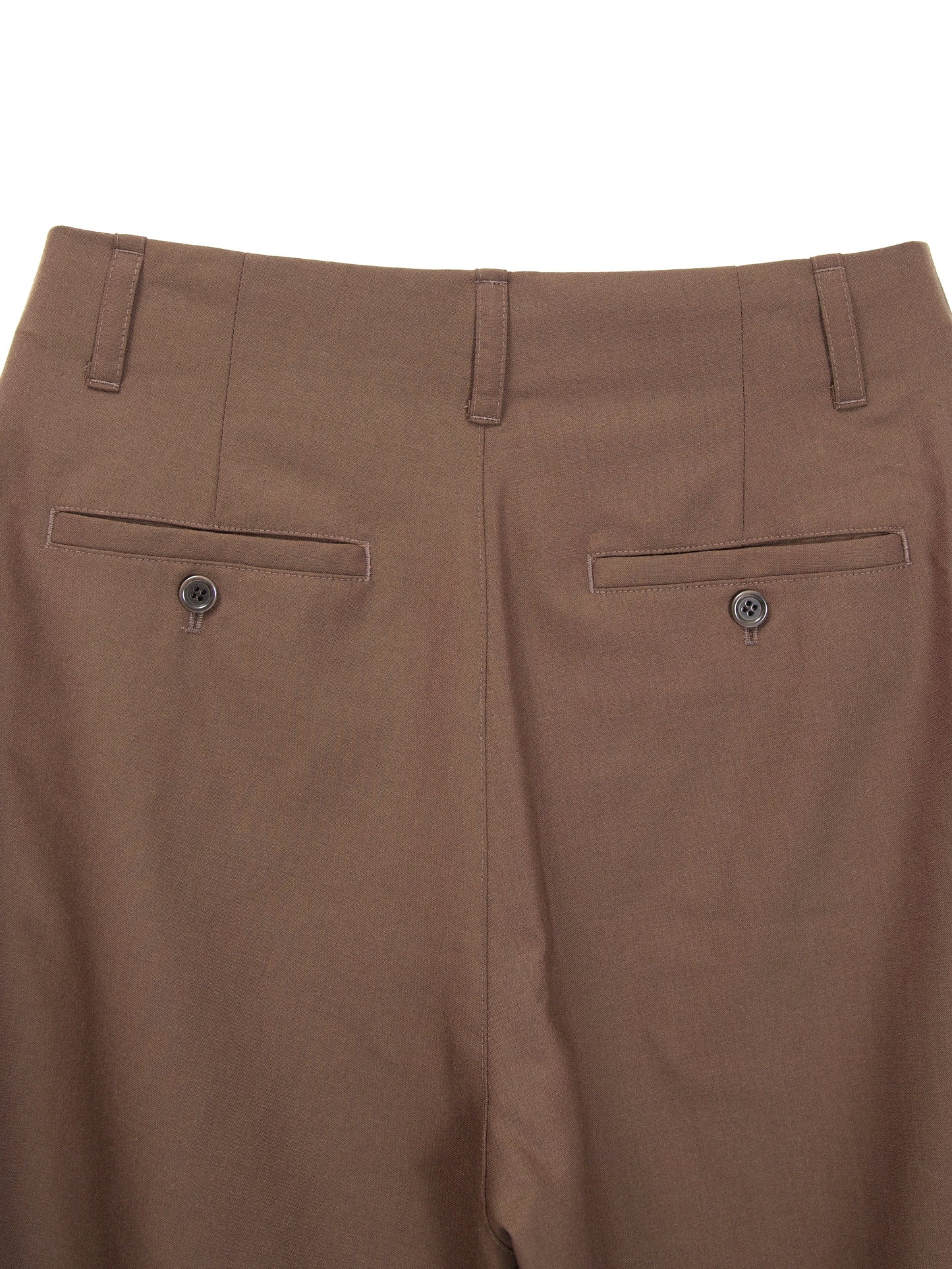 AMOMENTO WOOL WIDE PANTS