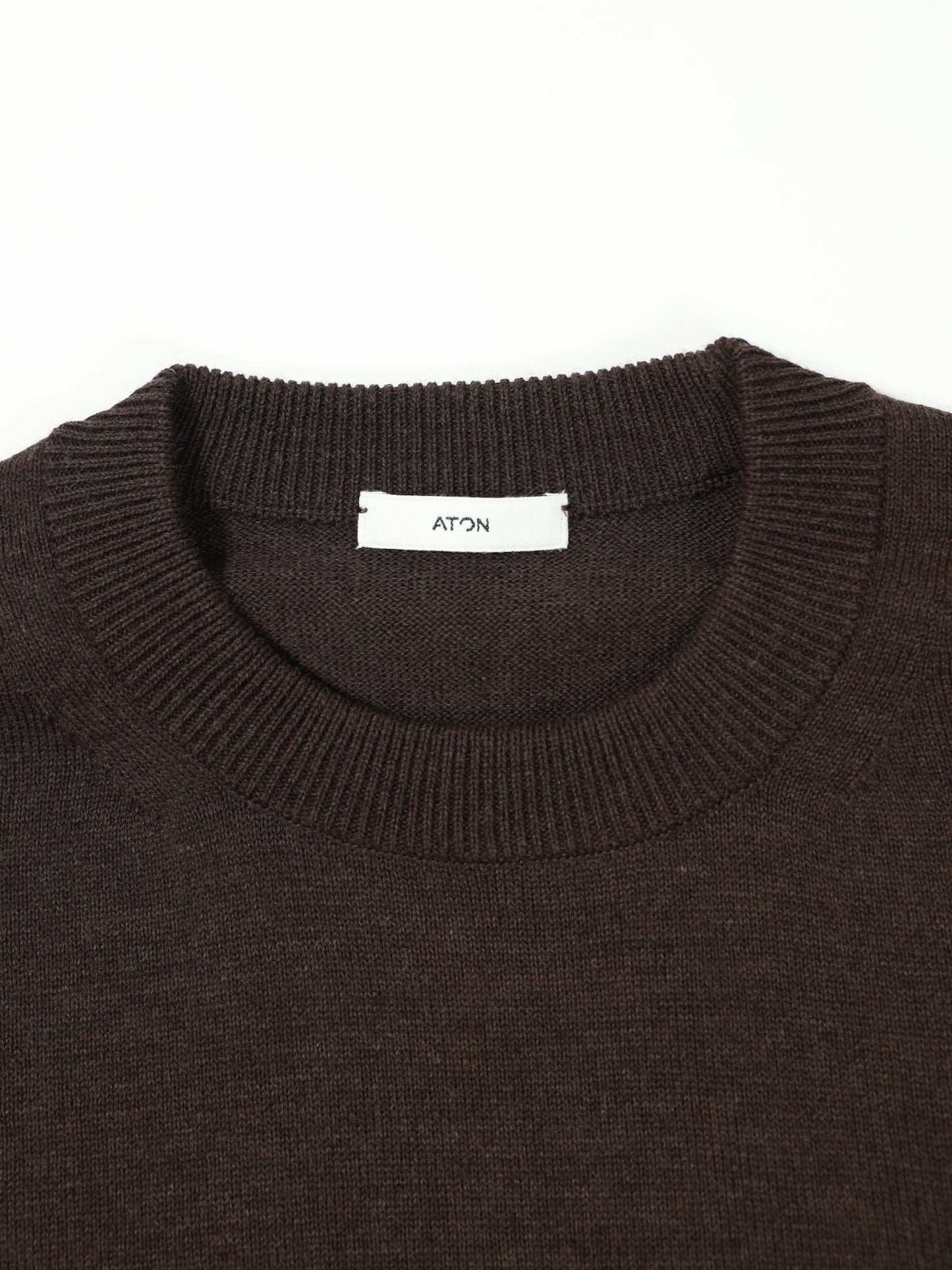 WOOL WASHI CREWNECK SWEATER