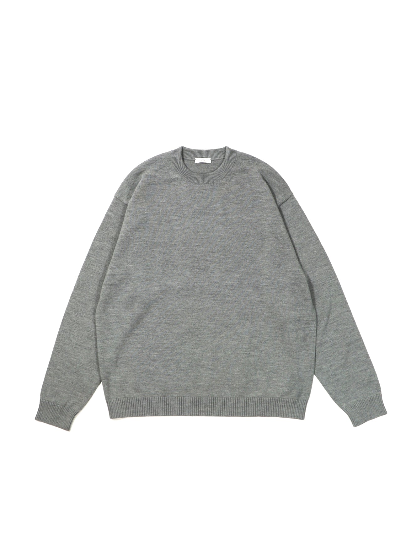 WOOL WASHI CREWNECK SWEATER