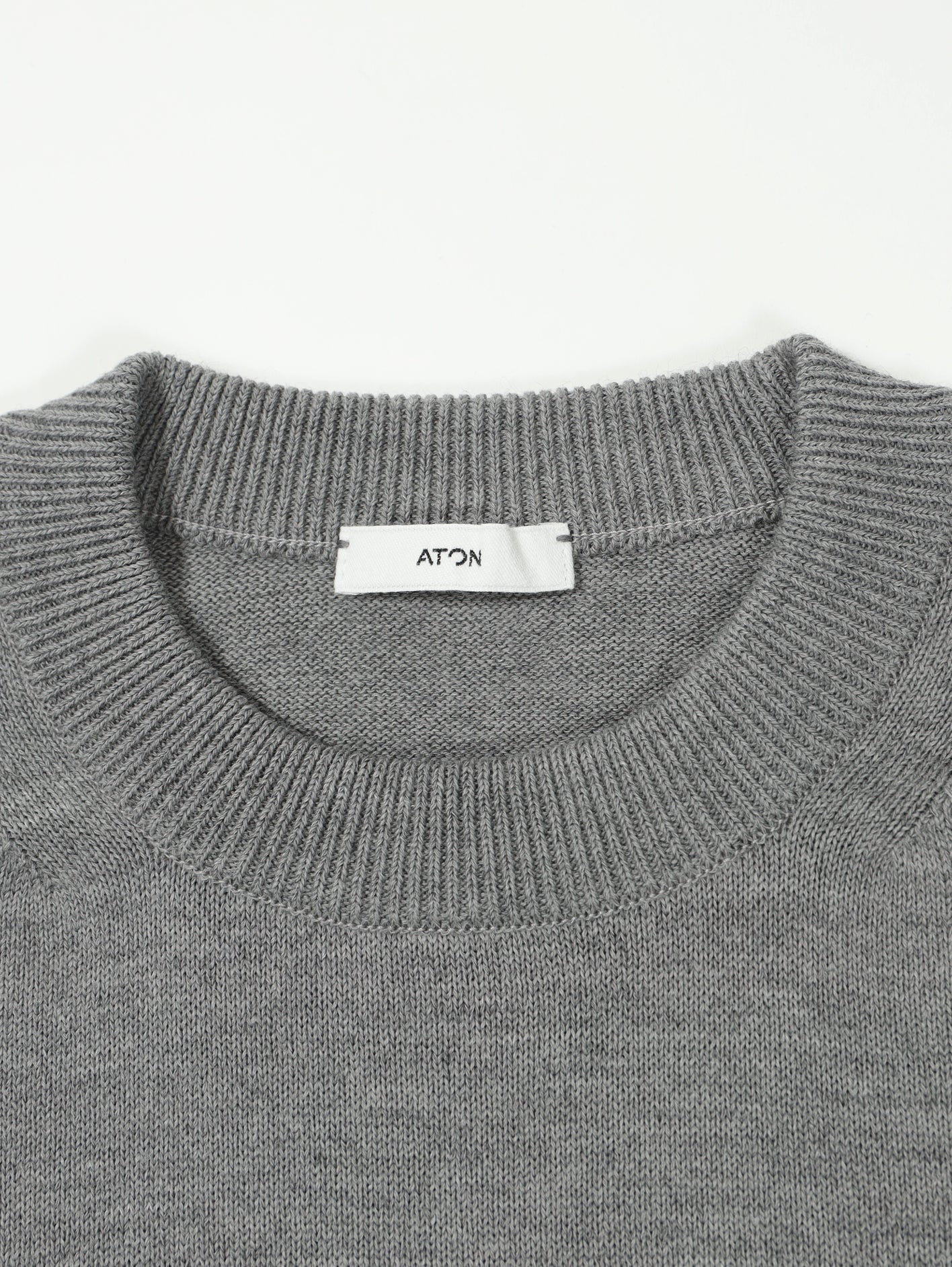 WOOL WASHI CREWNECK SWEATER